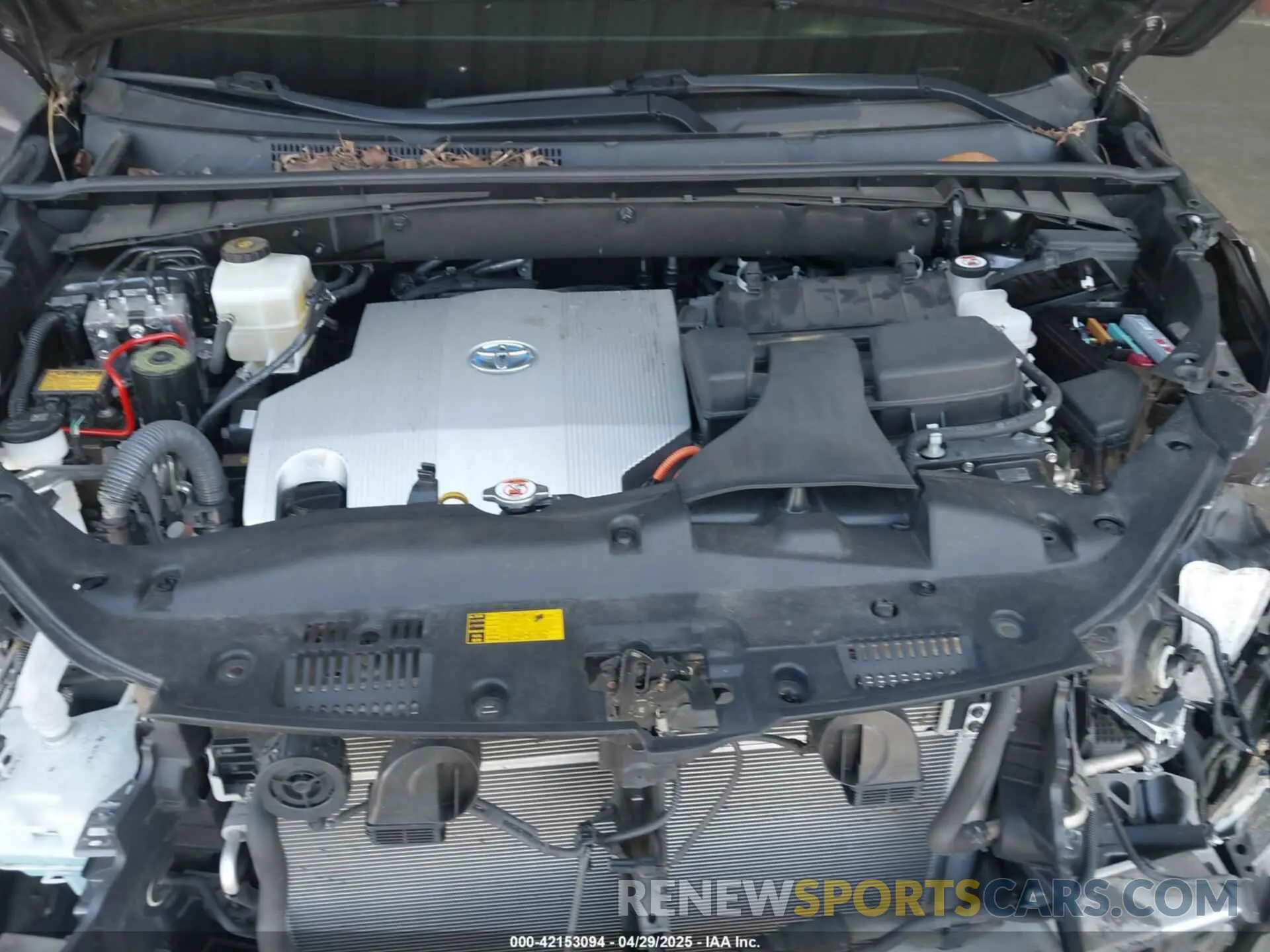 10 Photograph of a damaged car 5TDJGRFH2KS058824 TOYOTA HIGHLANDER HYBRID 2019