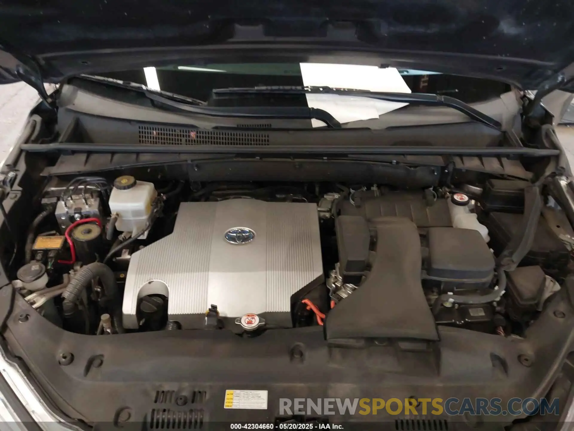 10 Photograph of a damaged car 5TDJGRFH5KS076623 TOYOTA HIGHLANDER HYBRID 2019