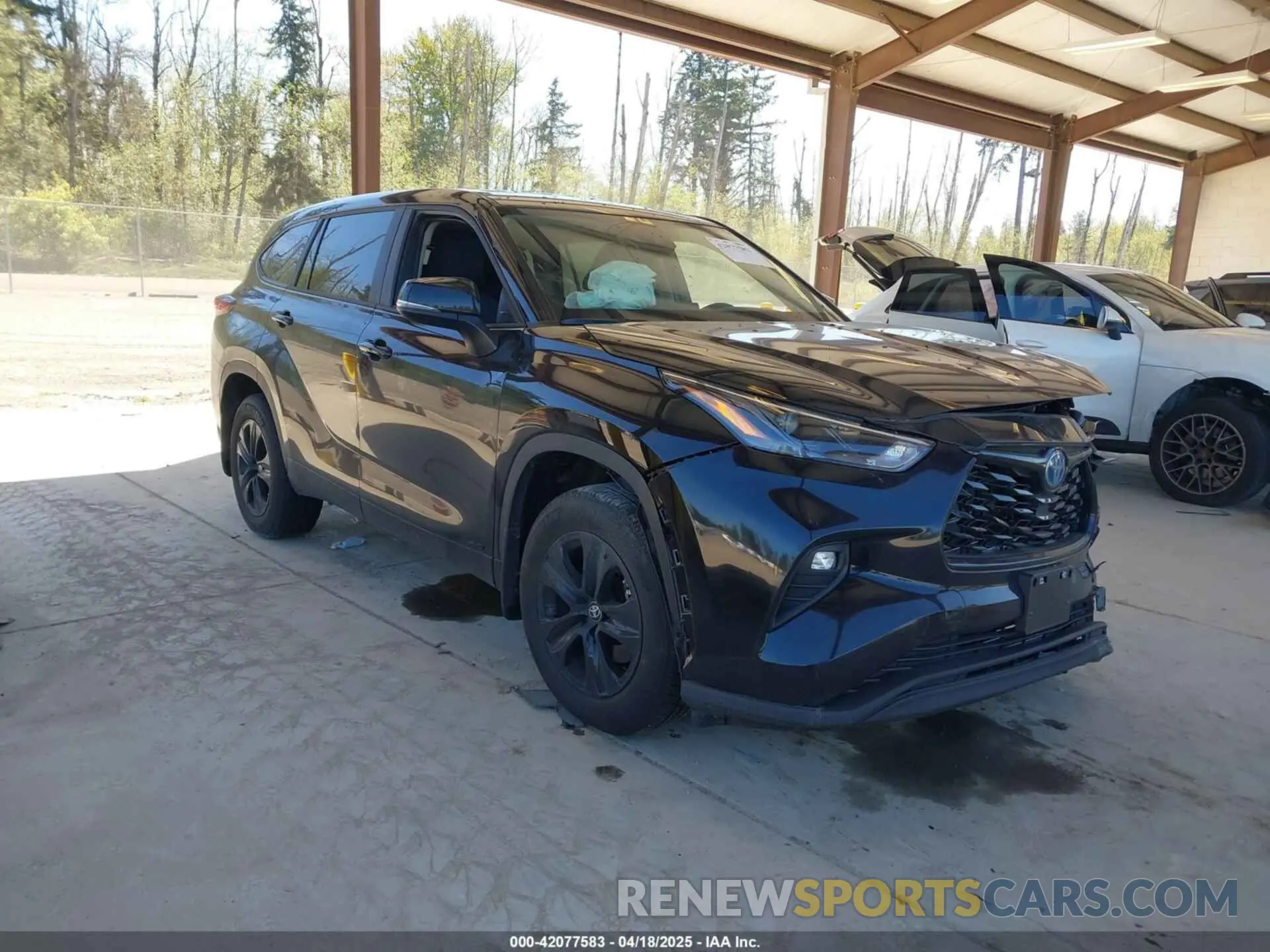 1 Photograph of a damaged car 5TDKBRCH8RS139375 TOYOTA HIGHLANDER HYBRID 2024