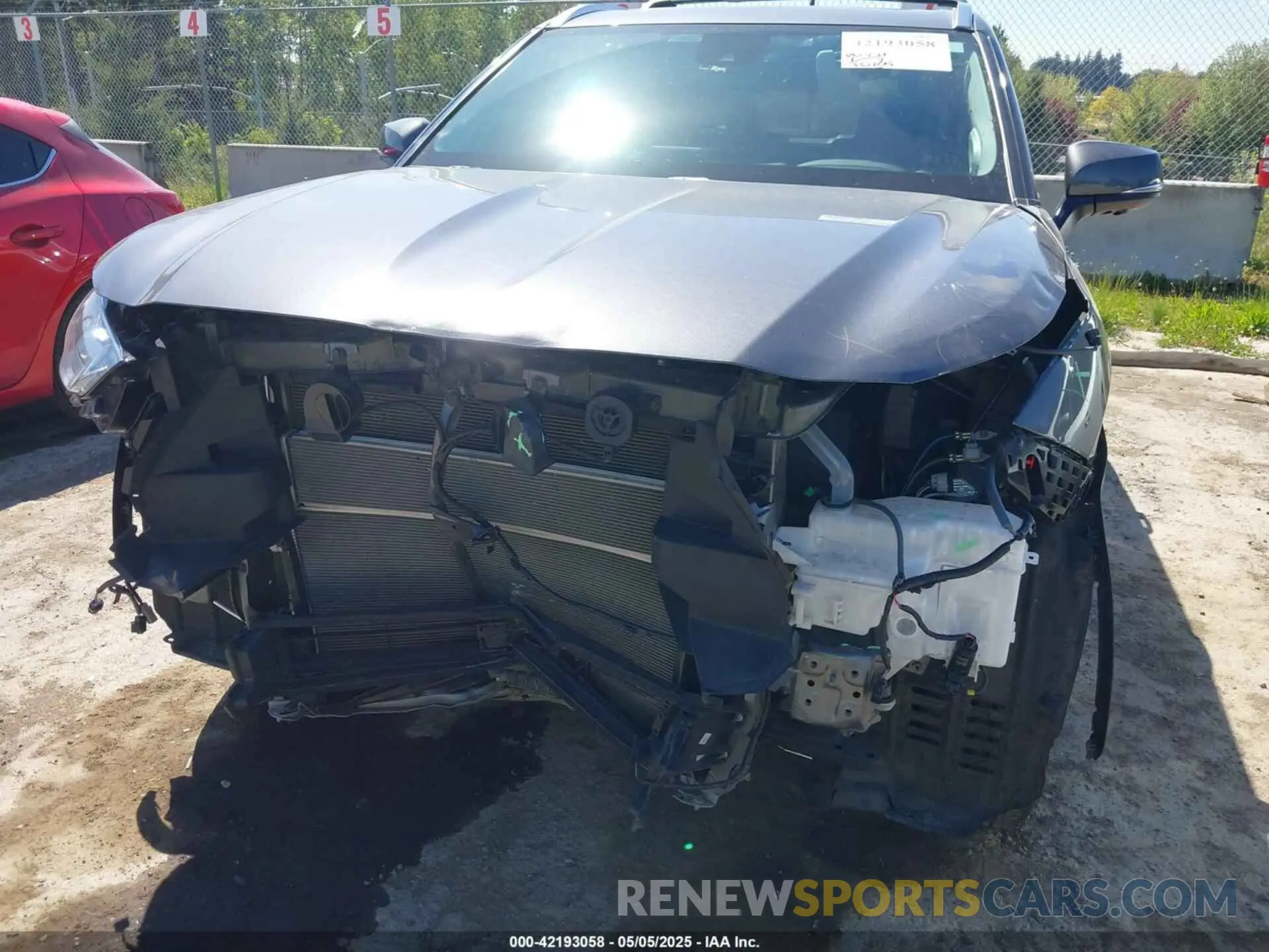 6 Photograph of a damaged car 5TDXBRCH1RS612605 TOYOTA HIGHLANDER HYBRID 2024