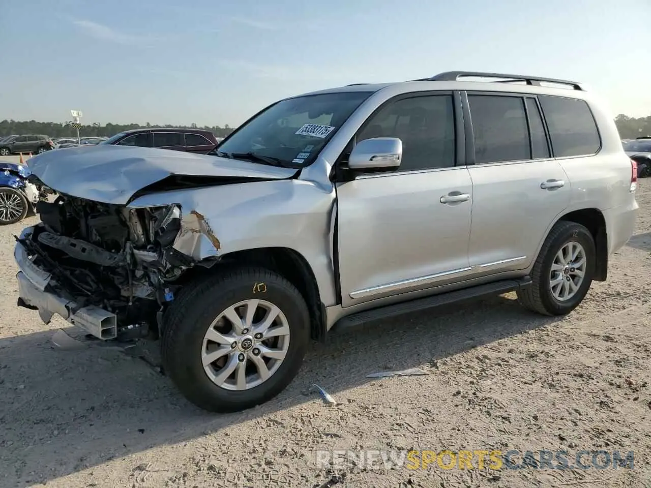 1 Photograph of a damaged car JTMCY7AJ3K4080525 TOYOTA LAND CRUIS 2019