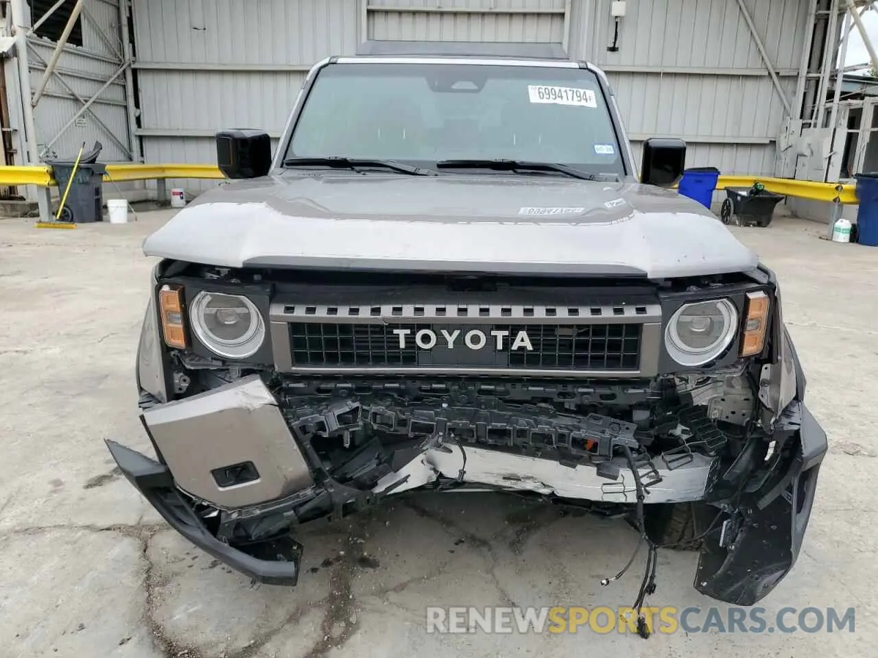 5 Photograph of a damaged car JTEABFAJ0R5000567 TOYOTA LAND CRUIS 2024