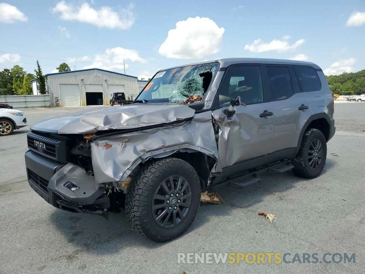 1 Photograph of a damaged car JTEABFAJ1RK004452 TOYOTA LAND CRUIS 2024