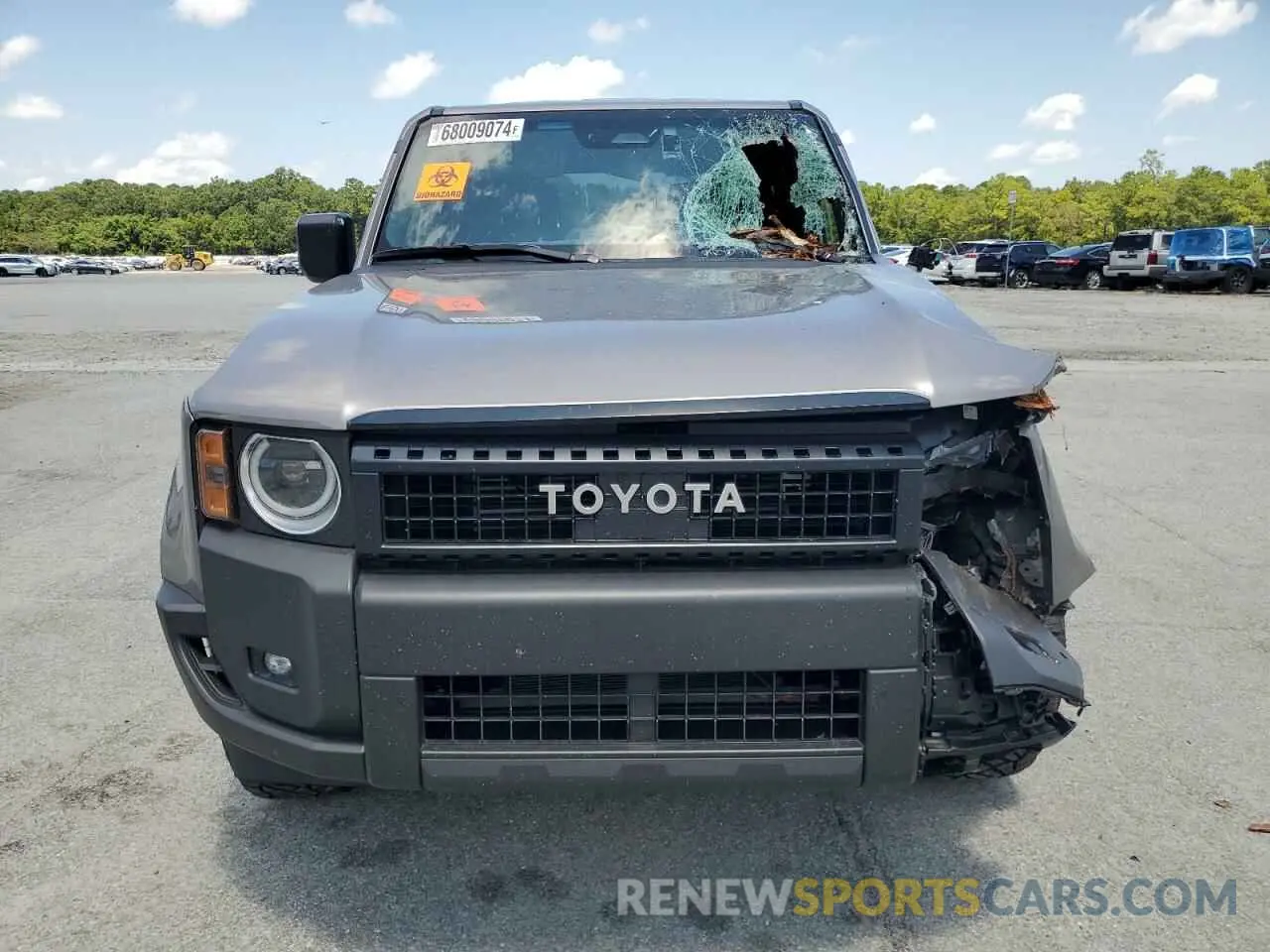 5 Photograph of a damaged car JTEABFAJ1RK004452 TOYOTA LAND CRUIS 2024