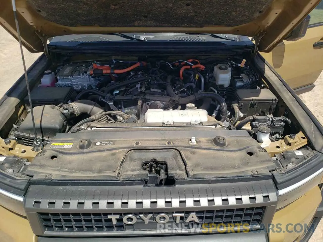 13 Photograph of a damaged car JTEABFAJ1RK011000 TOYOTA LAND CRUIS 2024