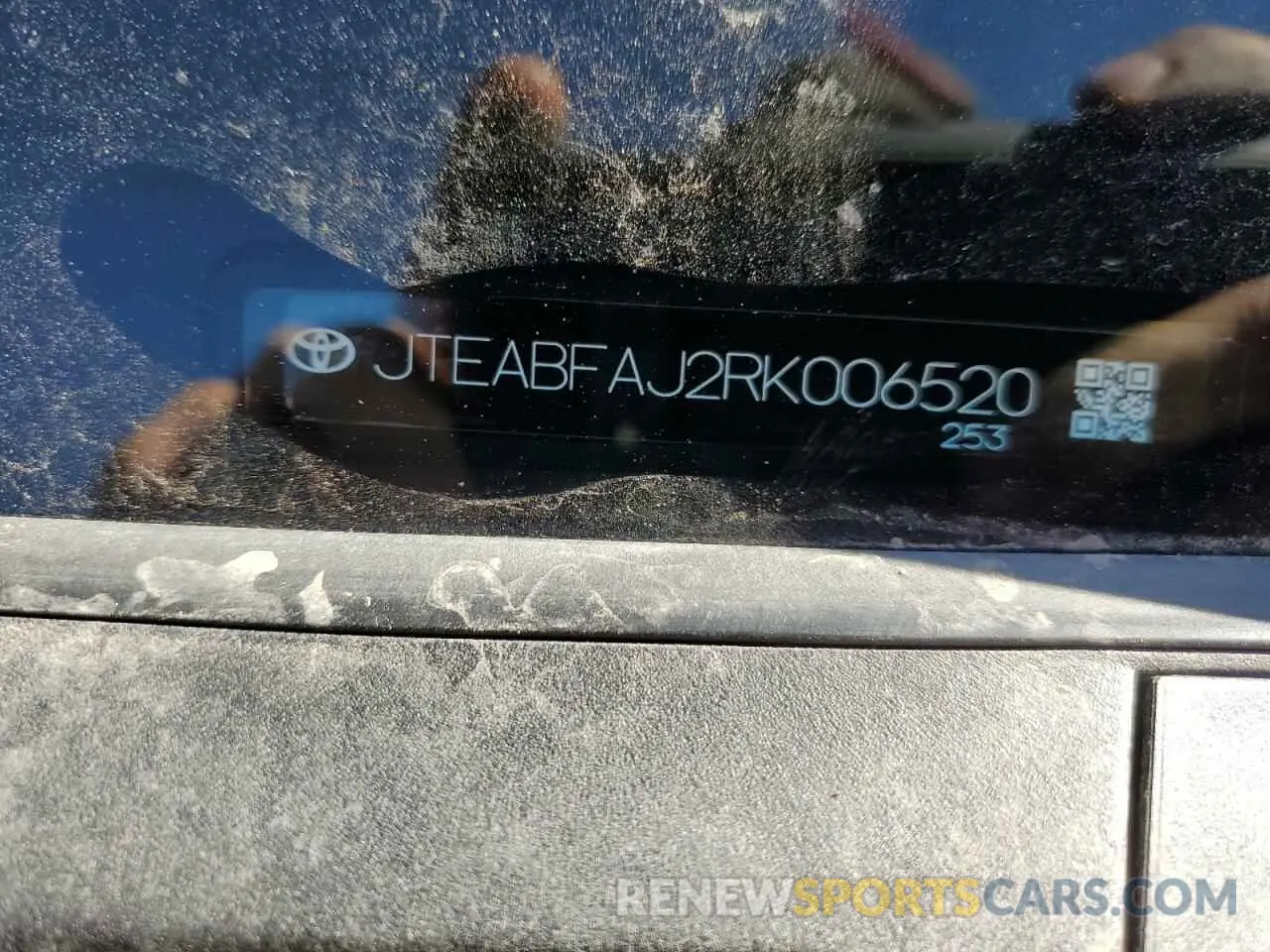 13 Photograph of a damaged car JTEABFAJ2RK006520 TOYOTA LAND CRUIS 2024