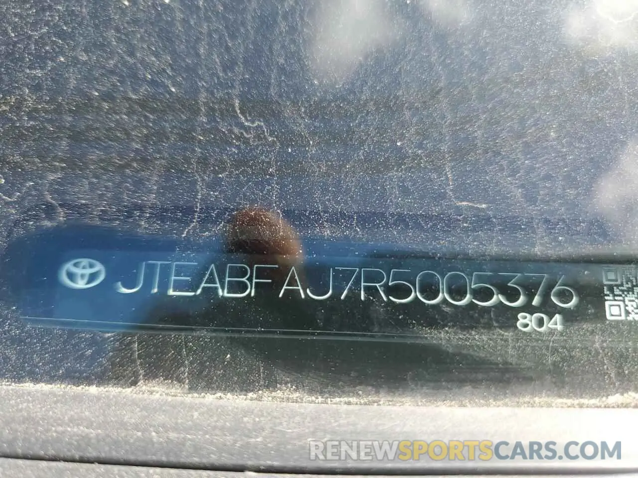 16 Photograph of a damaged car JTEABFAJ7R5005376 TOYOTA LAND CRUIS 2024
