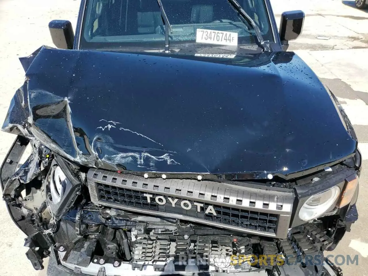 12 Photograph of a damaged car JTEABFAJ9RK001377 TOYOTA LAND CRUIS 2024