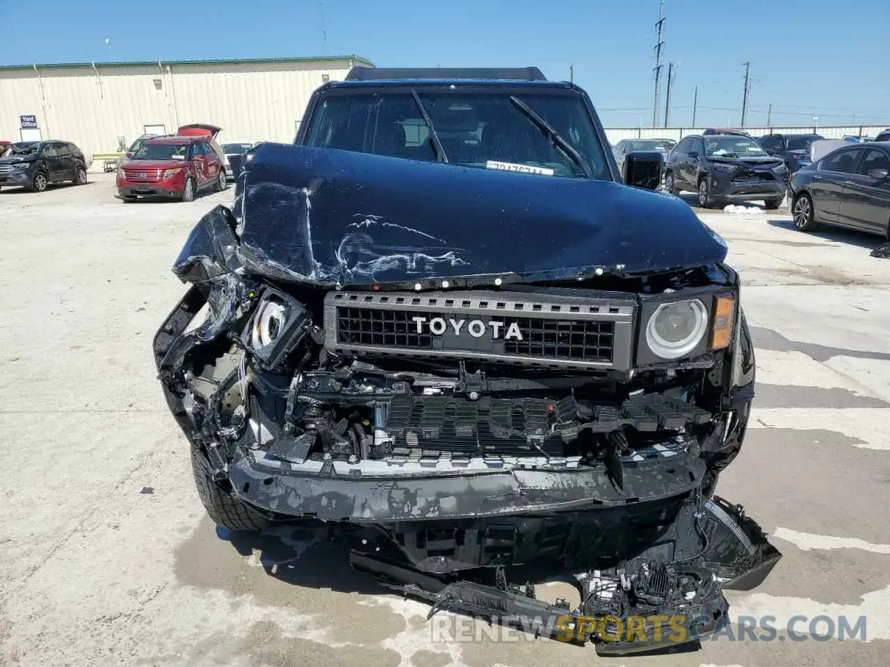 5 Photograph of a damaged car JTEABFAJ9RK001377 TOYOTA LAND CRUIS 2024