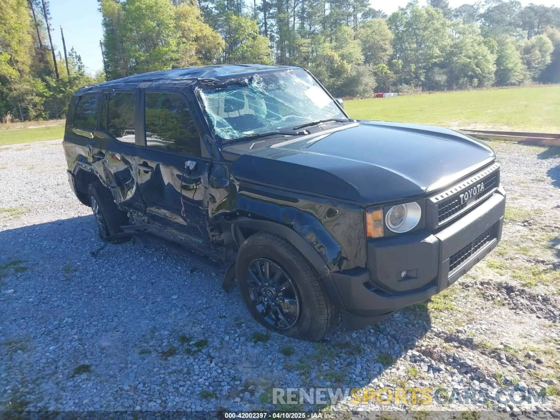1 Photograph of a damaged car JTEABFAJ2RK013130 TOYOTA LAND CRUISER 2024