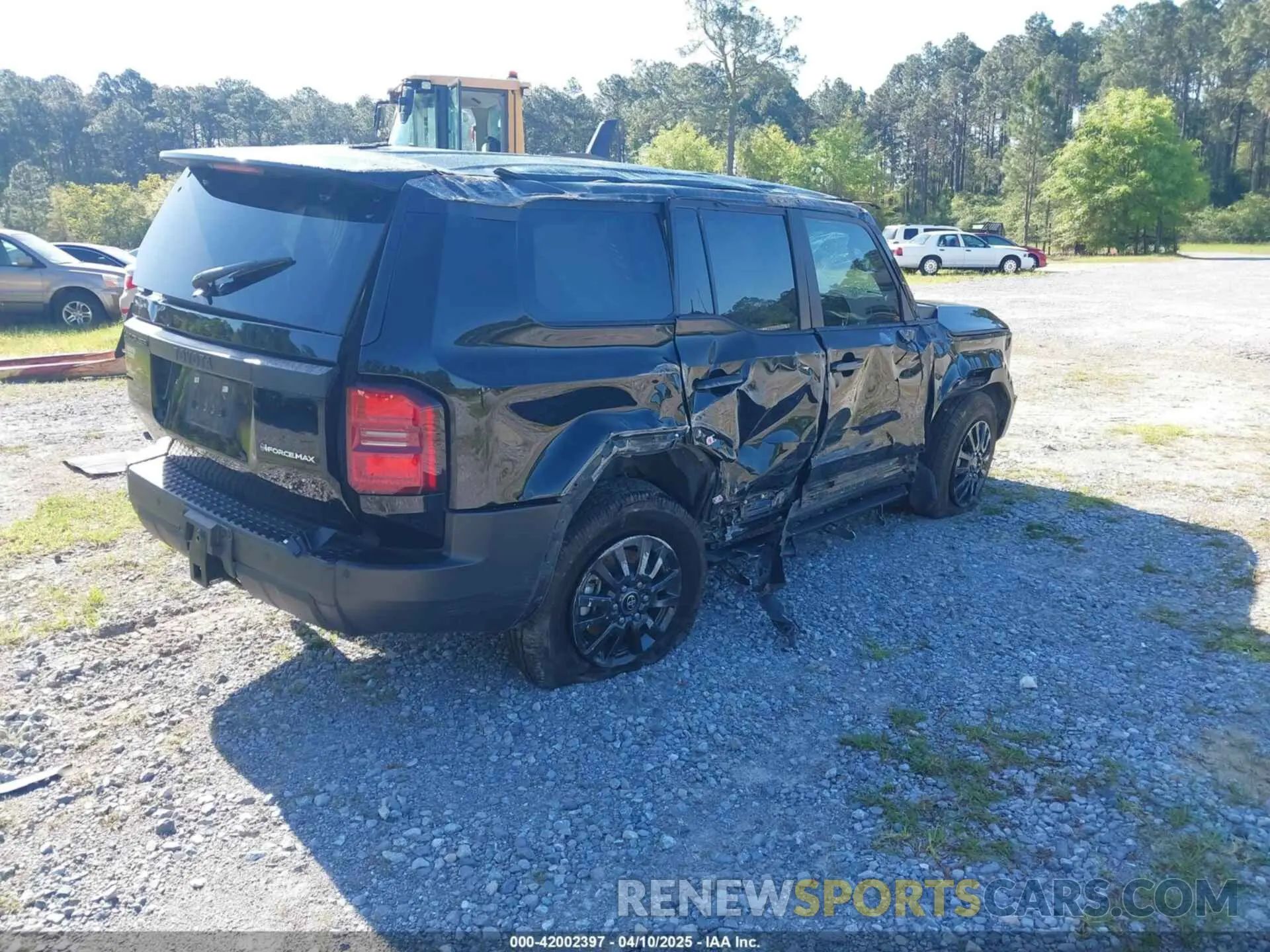 4 Photograph of a damaged car JTEABFAJ2RK013130 TOYOTA LAND CRUISER 2024