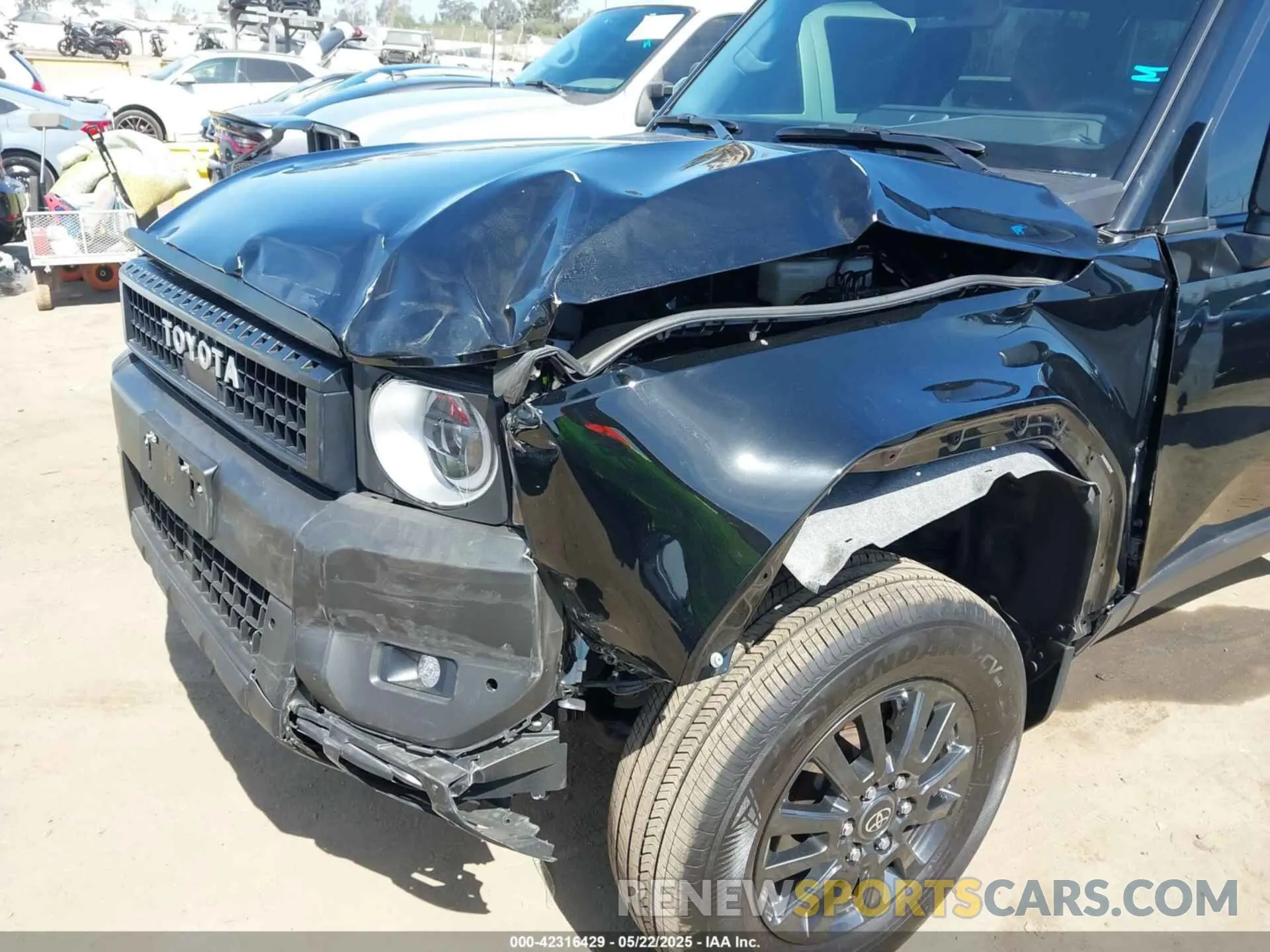 6 Photograph of a damaged car JTEABFAJ7RK016248 TOYOTA LAND CRUISER 2024