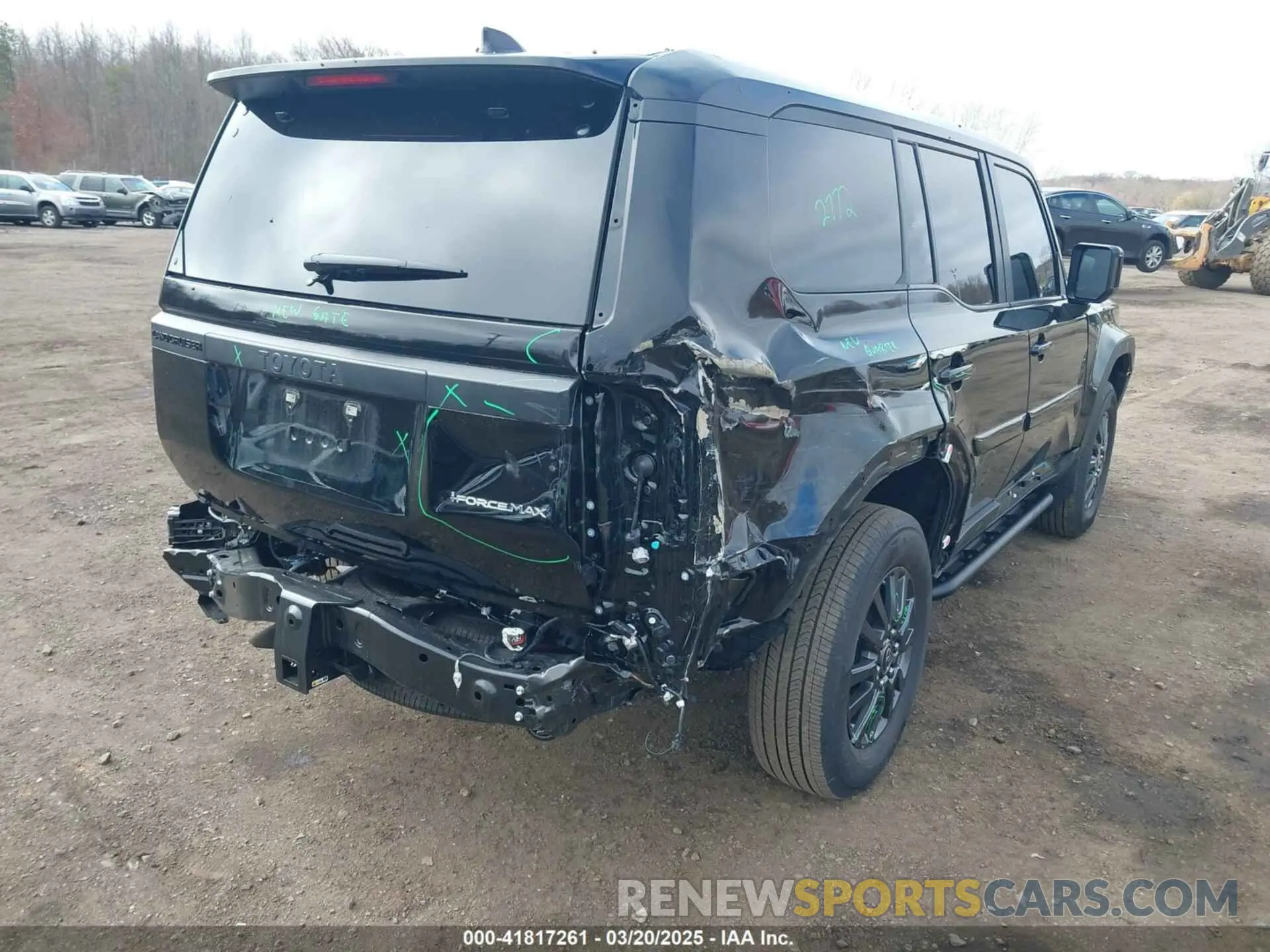 17 Photograph of a damaged car JTEABFAJ2SK020312 TOYOTA LAND CRUISER 2025