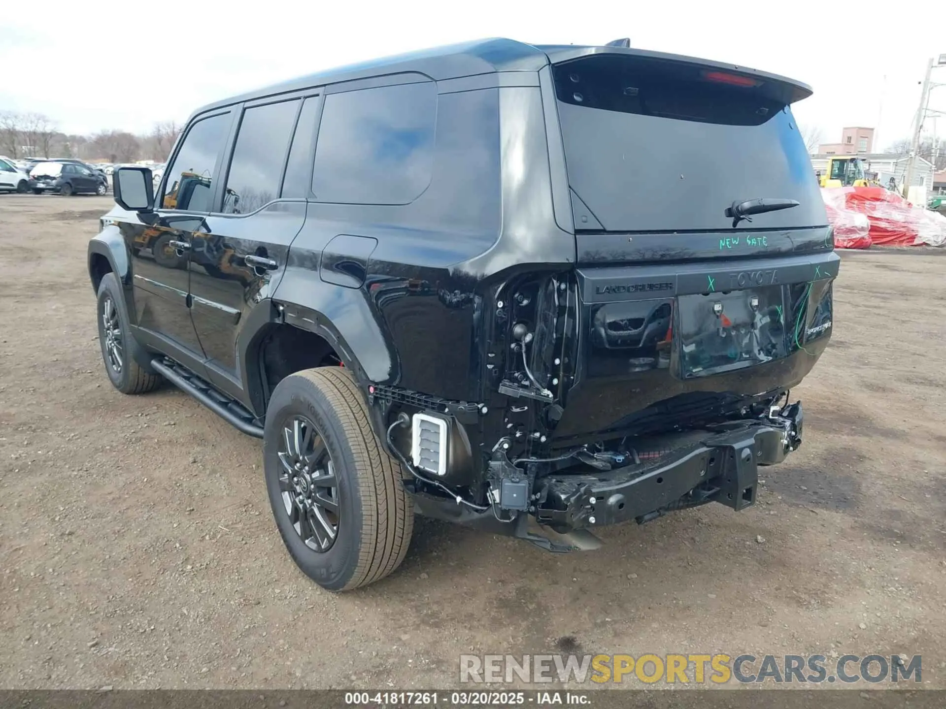 6 Photograph of a damaged car JTEABFAJ2SK020312 TOYOTA LAND CRUISER 2025