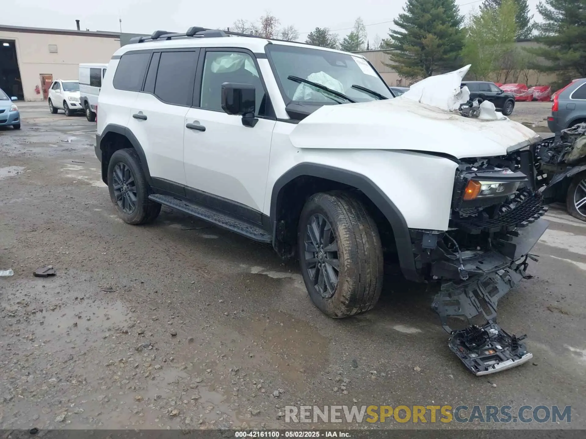 1 Photograph of a damaged car JTEABFAJ5S5010968 TOYOTA LAND CRUISER 2025