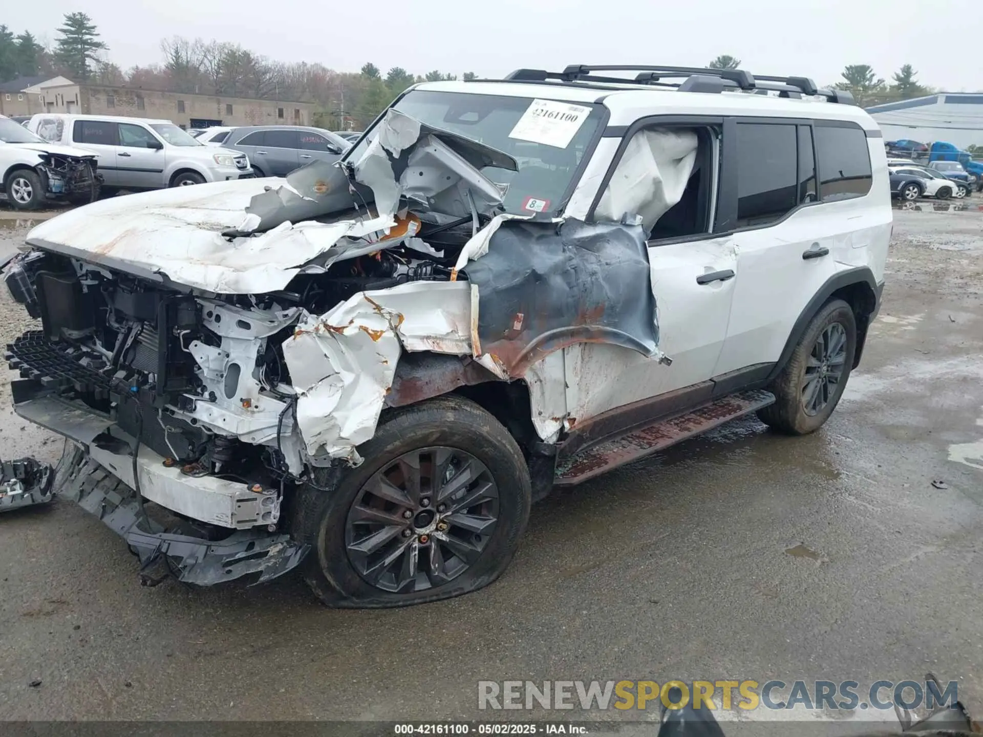 2 Photograph of a damaged car JTEABFAJ5S5010968 TOYOTA LAND CRUISER 2025