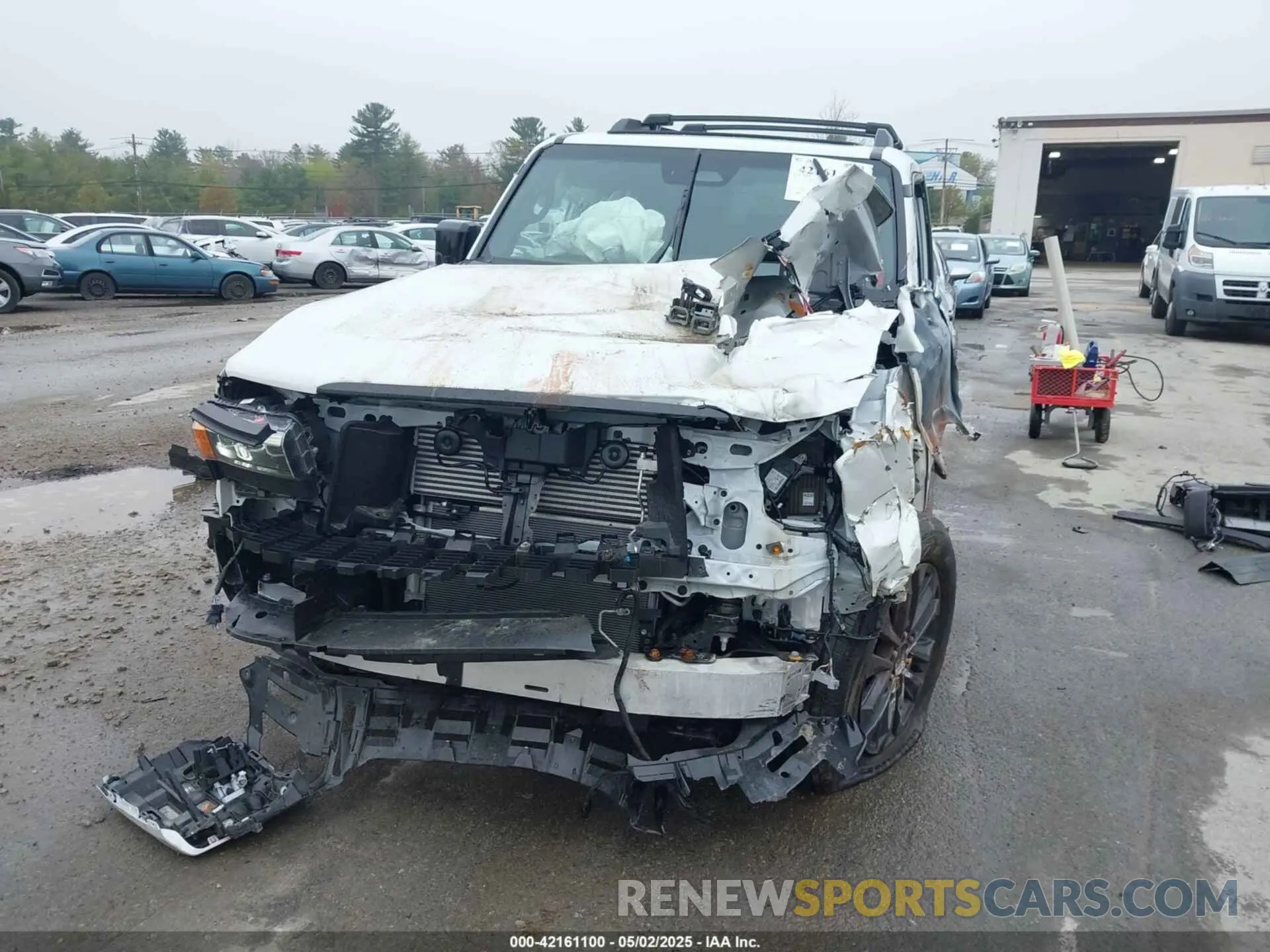 6 Photograph of a damaged car JTEABFAJ5S5010968 TOYOTA LAND CRUISER 2025