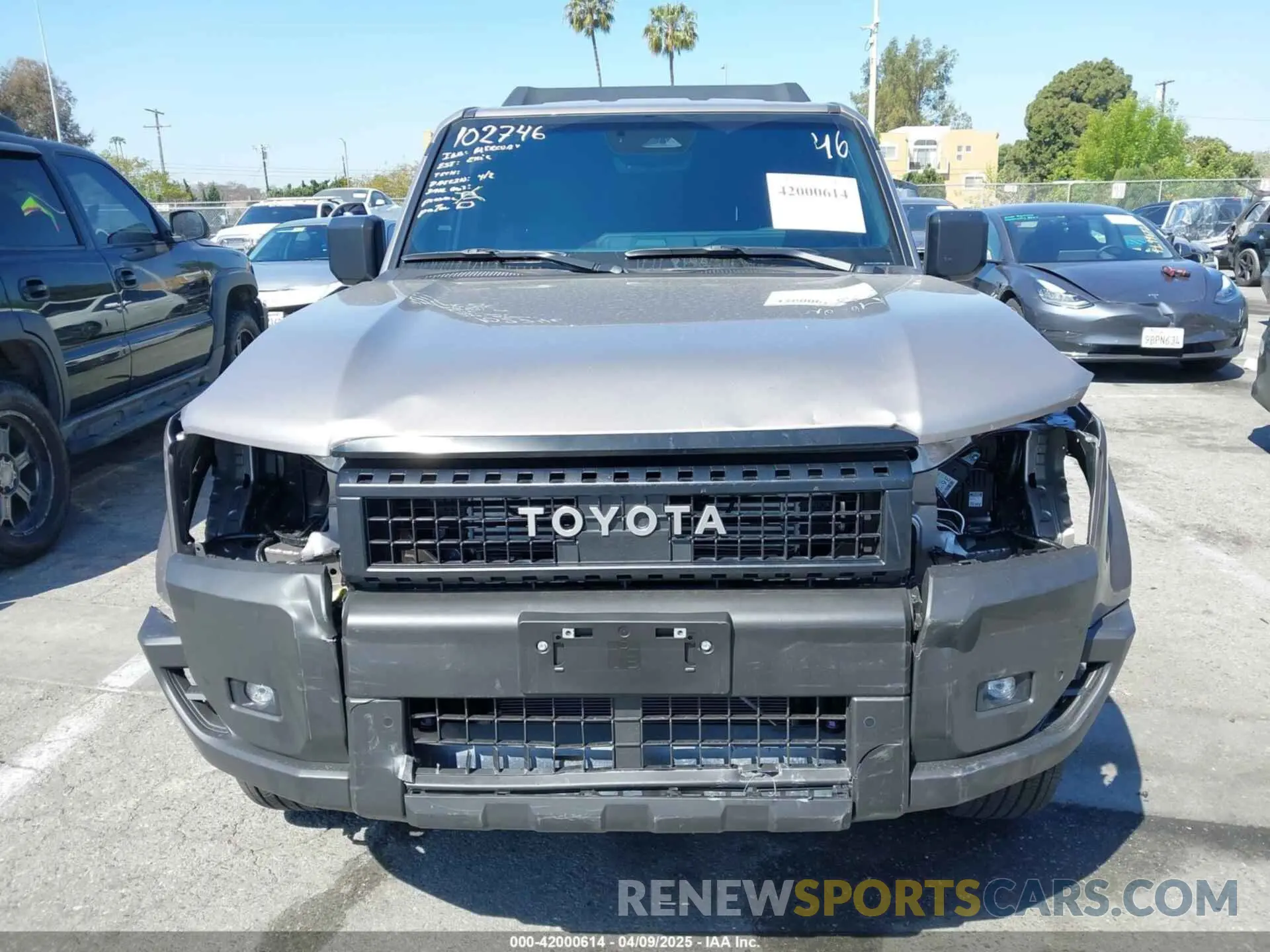 13 Photograph of a damaged car JTEABFAJ9SK033509 TOYOTA LAND CRUISER 2025