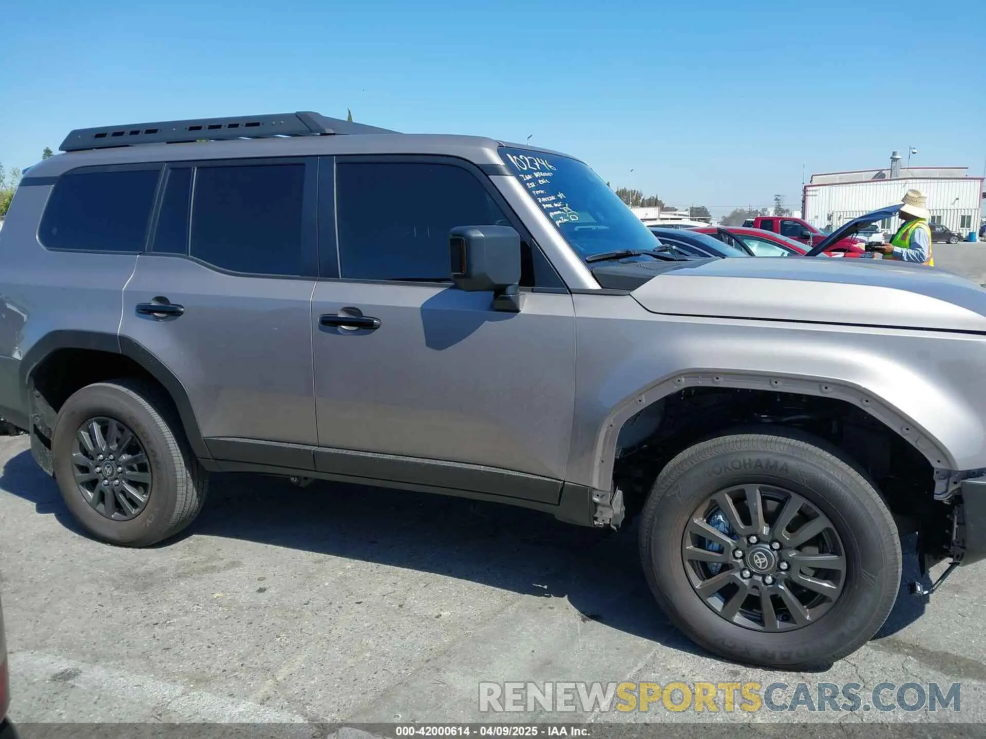 14 Photograph of a damaged car JTEABFAJ9SK033509 TOYOTA LAND CRUISER 2025