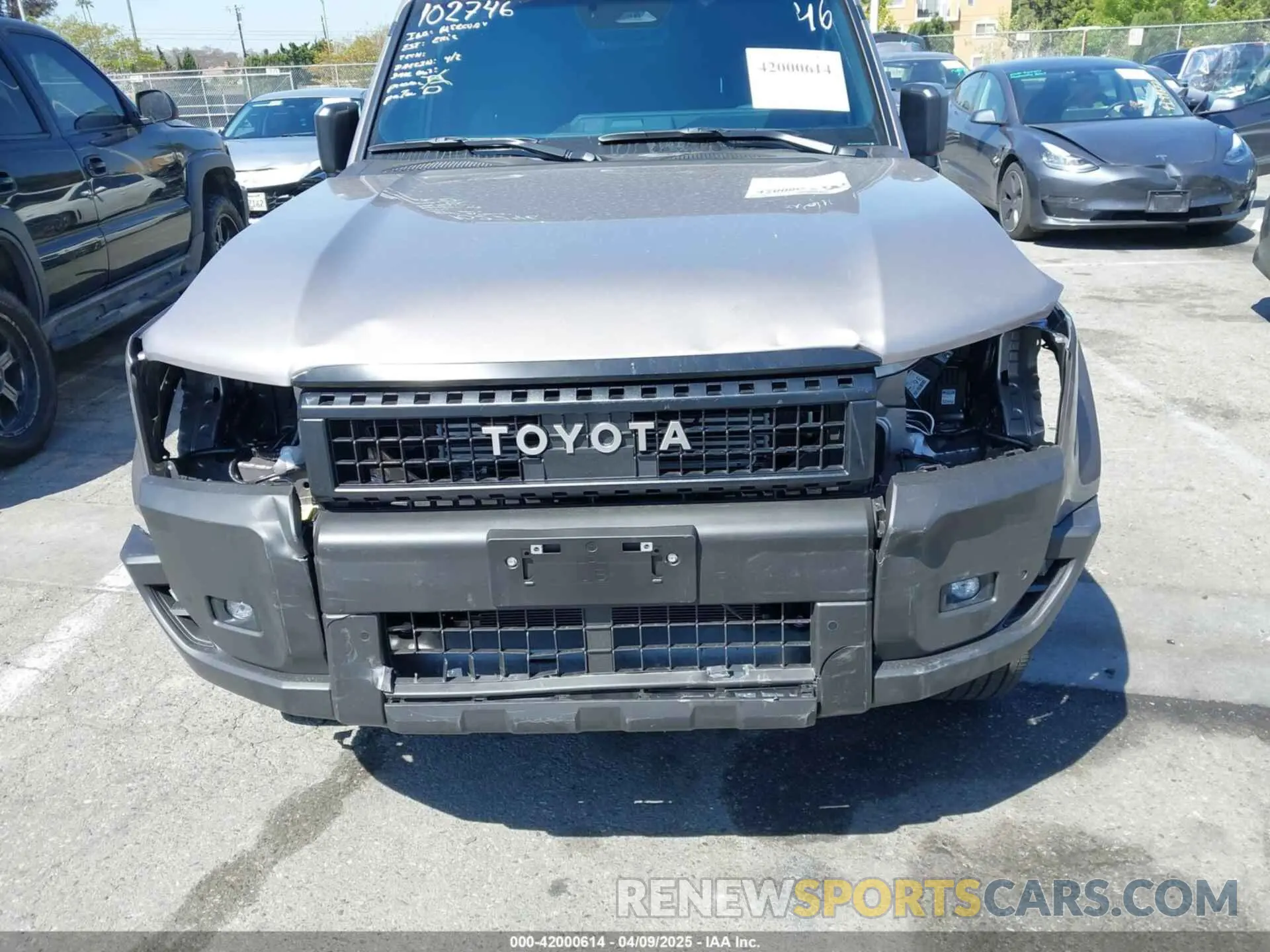 6 Photograph of a damaged car JTEABFAJ9SK033509 TOYOTA LAND CRUISER 2025