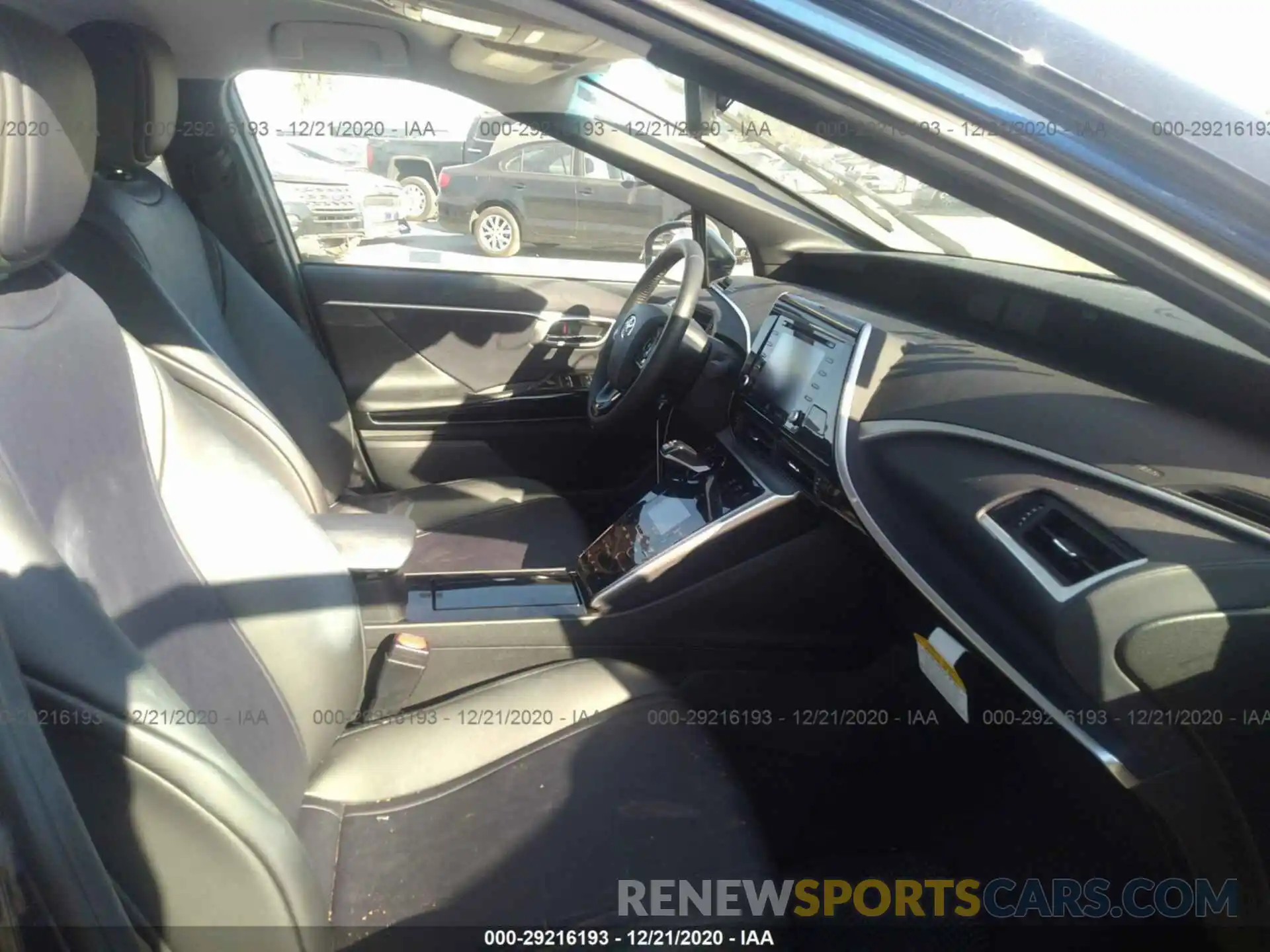 5 Photograph of a damaged car JTDBVRBD0KA005775 TOYOTA MIRAI 2019