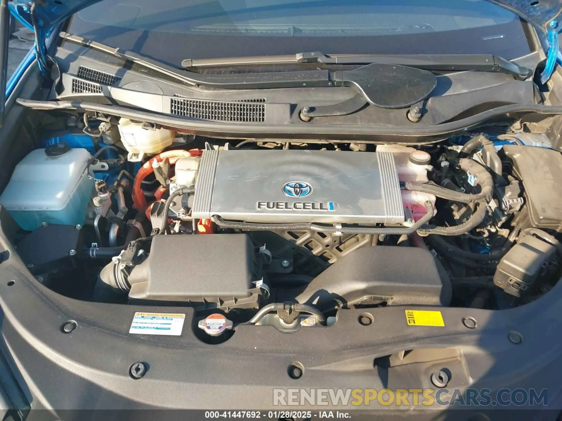 10 Photograph of a damaged car JTDBVRBD0KA005792 TOYOTA MIRAI 2019
