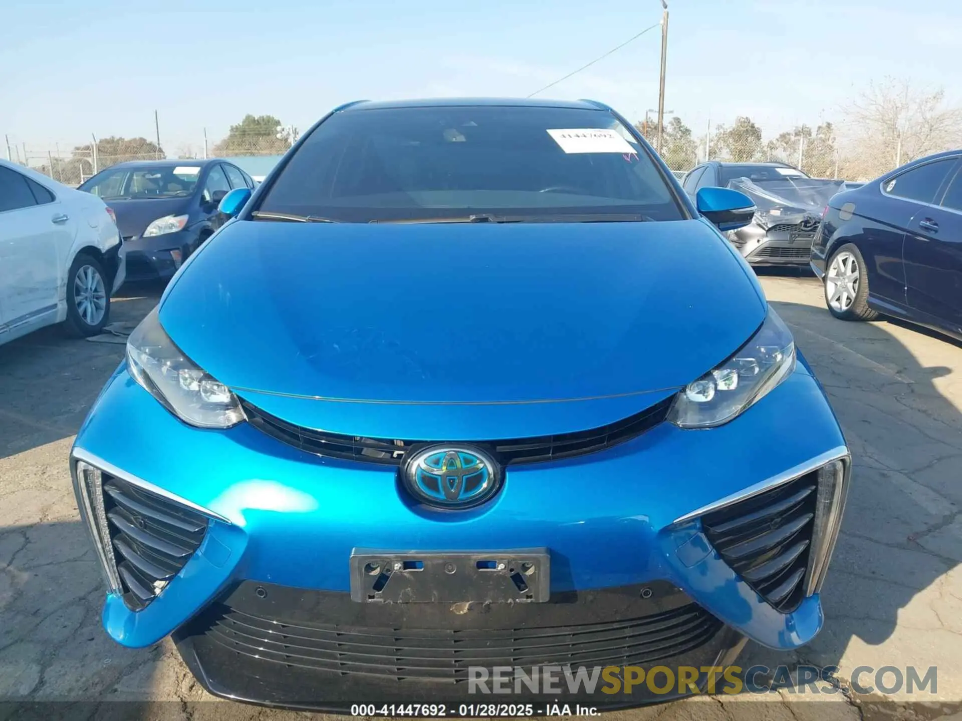 12 Photograph of a damaged car JTDBVRBD0KA005792 TOYOTA MIRAI 2019