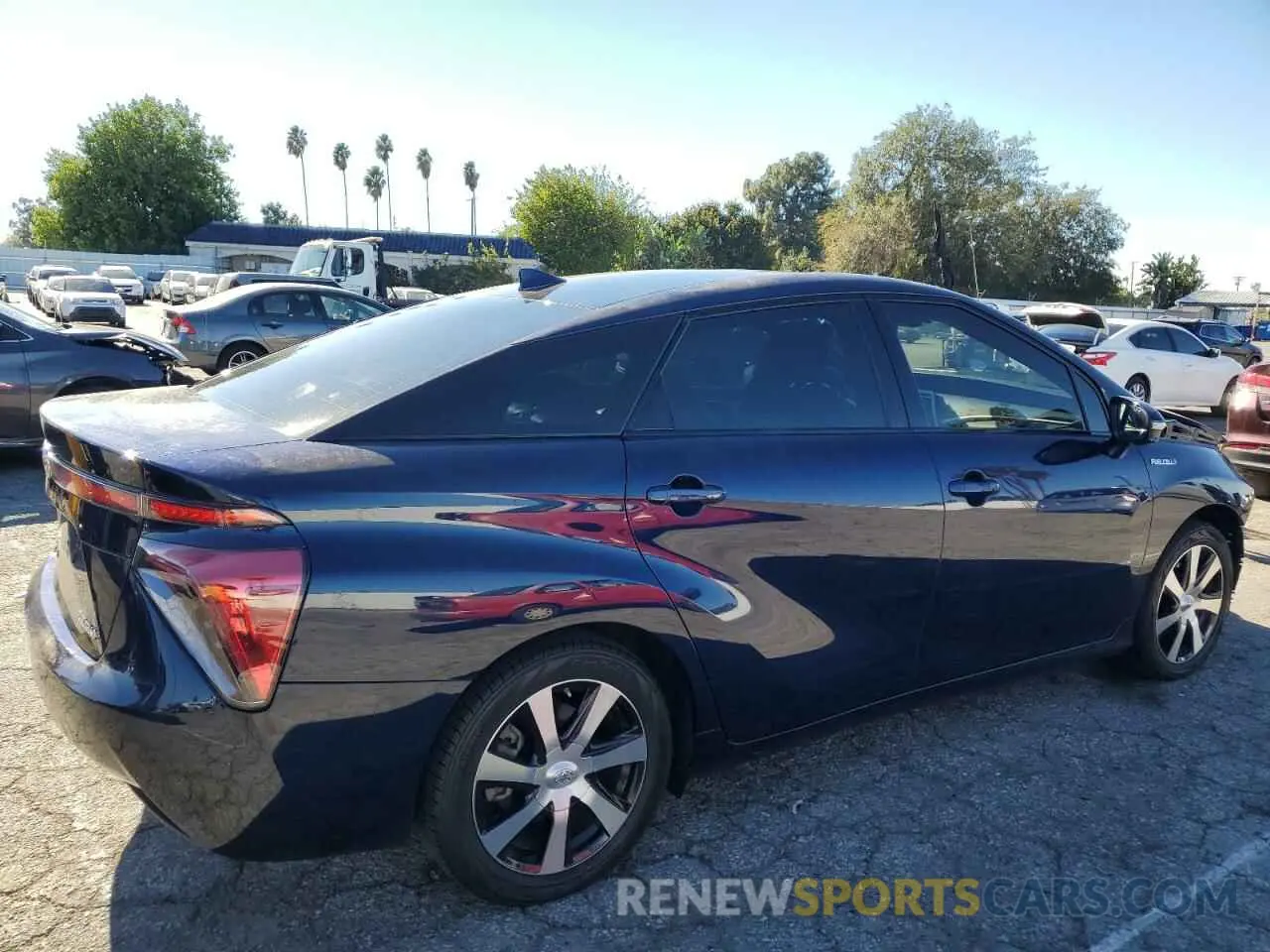 3 Photograph of a damaged car JTDBVRBD0KA005842 TOYOTA MIRAI 2019