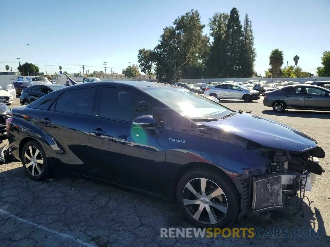 4 Photograph of a damaged car JTDBVRBD0KA005842 TOYOTA MIRAI 2019