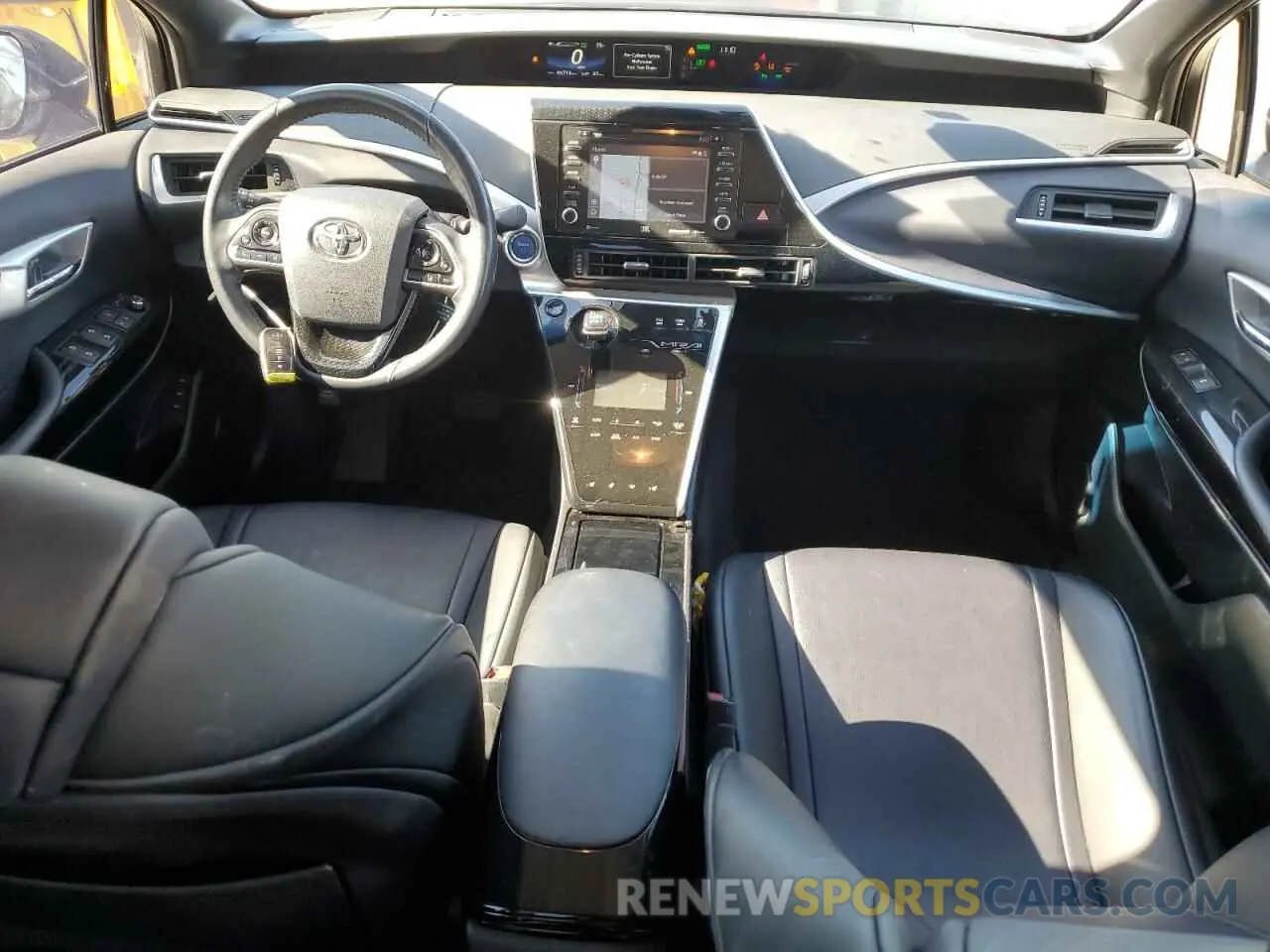 8 Photograph of a damaged car JTDBVRBD0KA005842 TOYOTA MIRAI 2019
