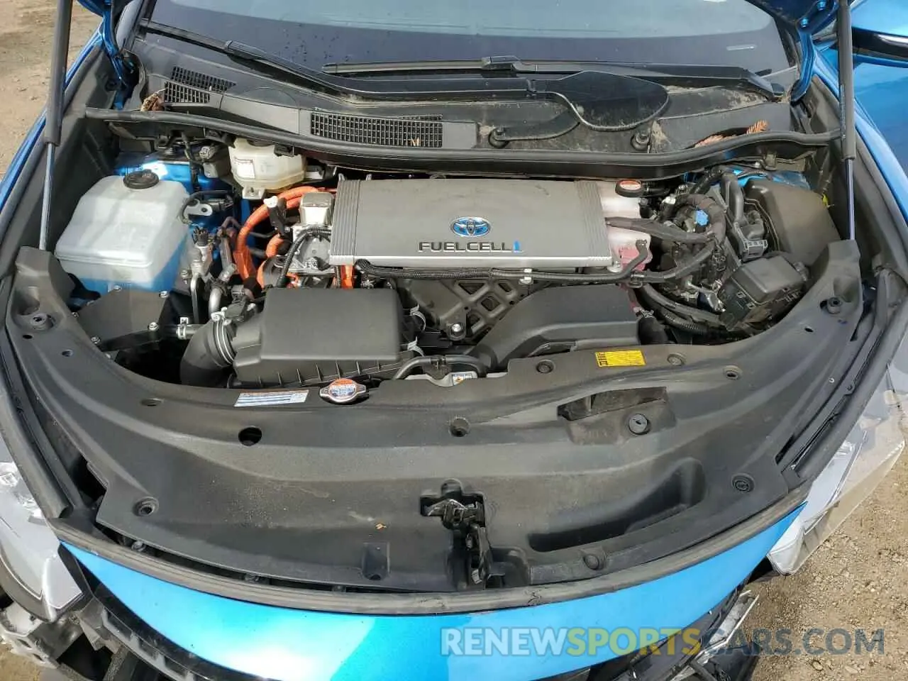 12 Photograph of a damaged car JTDBVRBD0KA005923 TOYOTA MIRAI 2019