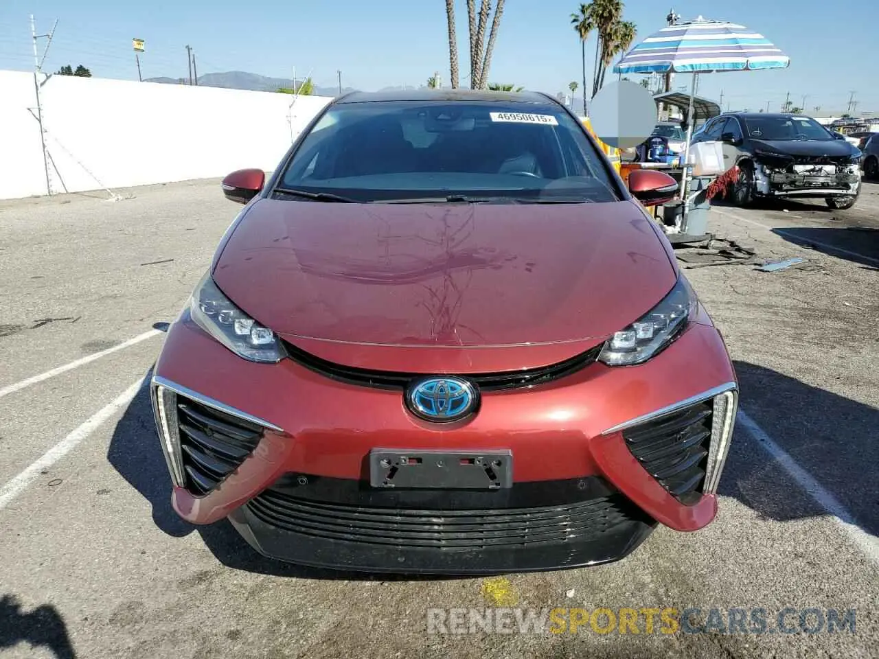 5 Photograph of a damaged car JTDBVRBD0KA006313 TOYOTA MIRAI 2019