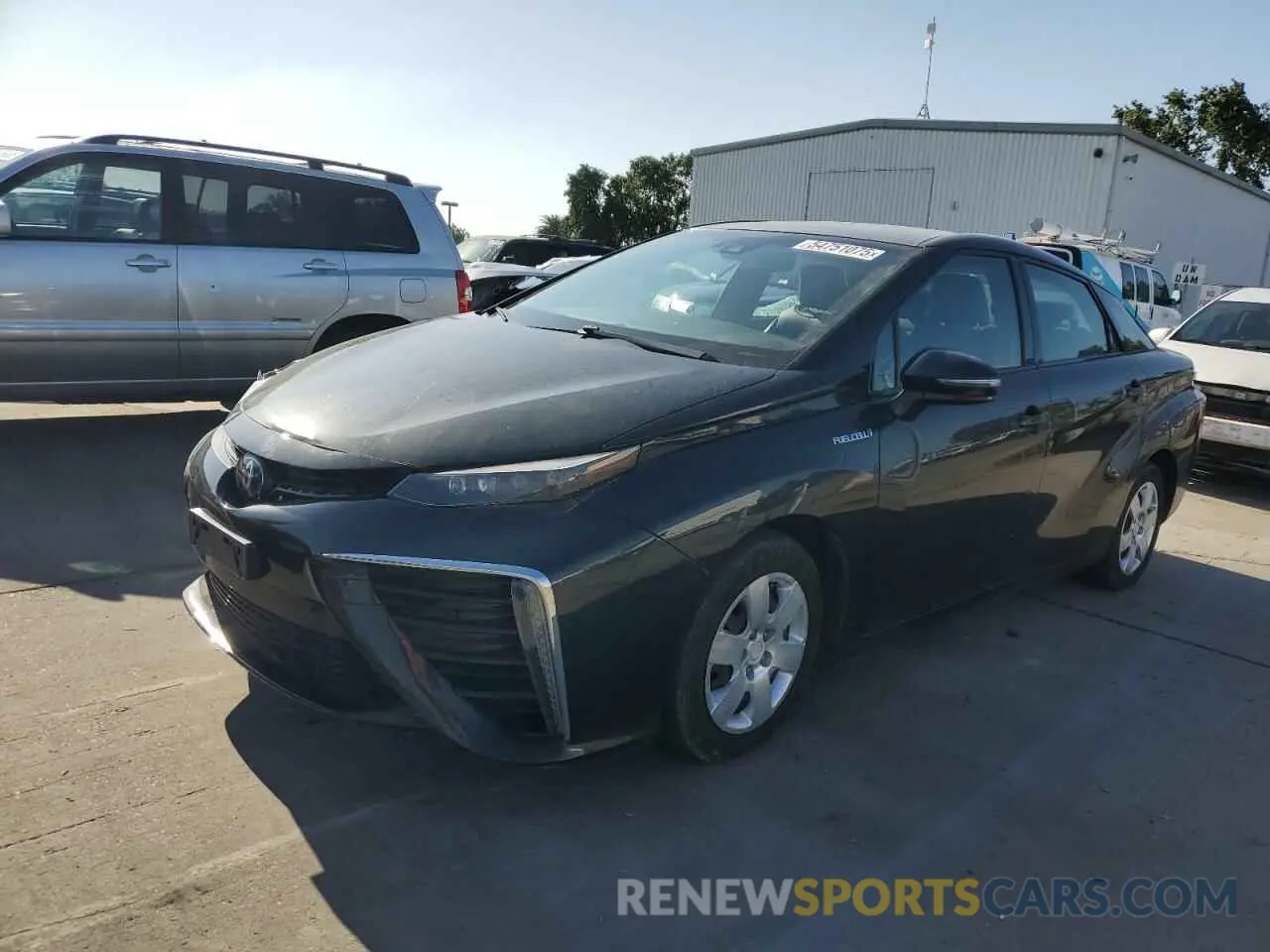 1 Photograph of a damaged car JTDBVRBD0KA006439 TOYOTA MIRAI 2019