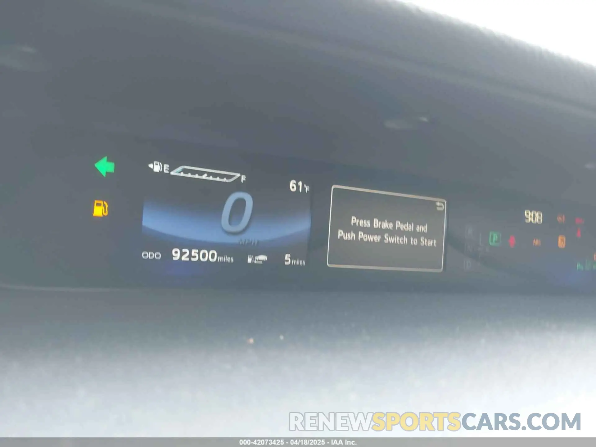 7 Photograph of a damaged car JTDBVRBD2KA006751 TOYOTA MIRAI 2019