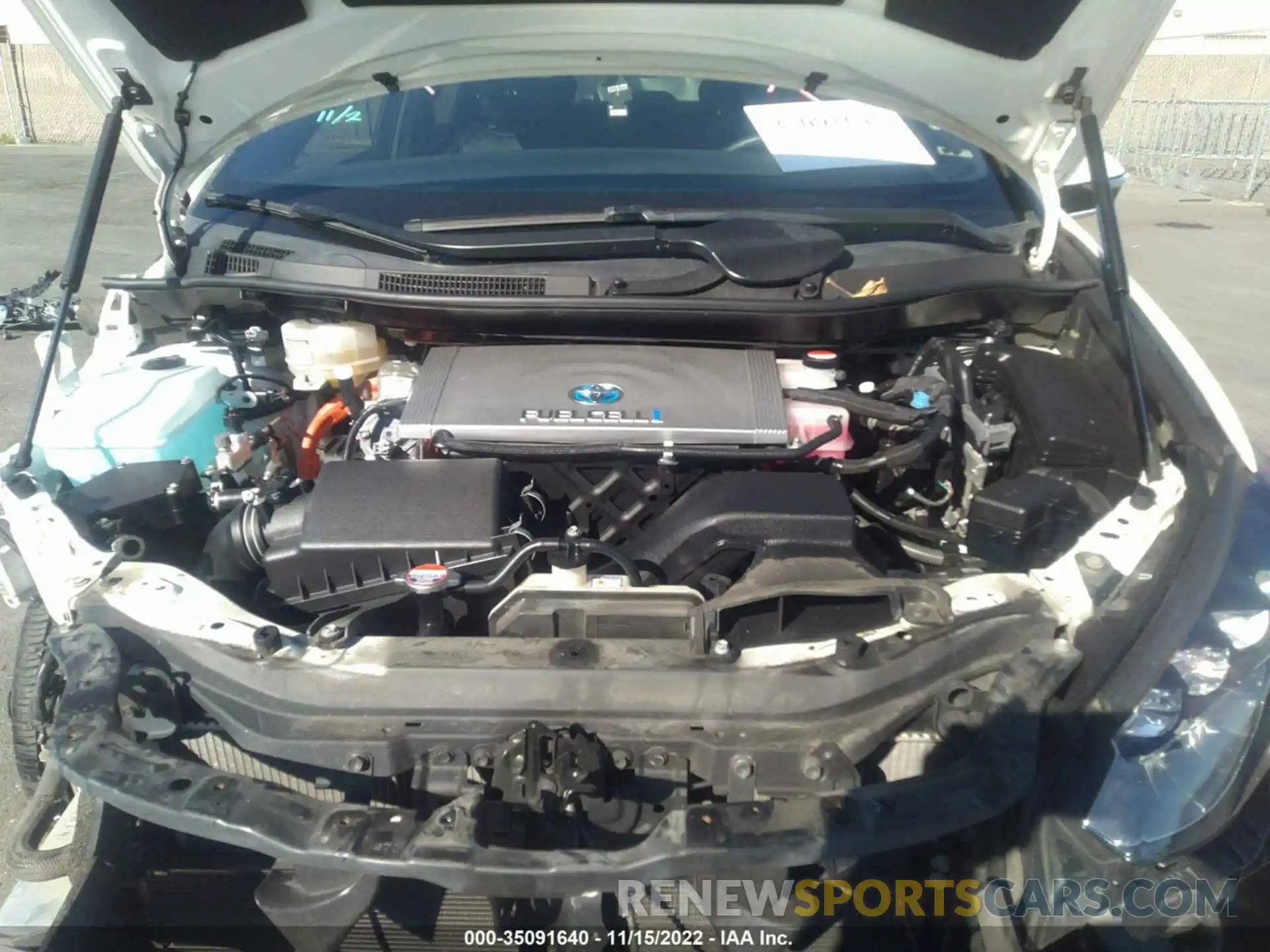 10 Photograph of a damaged car JTDBVRBD3KA005897 TOYOTA MIRAI 2019