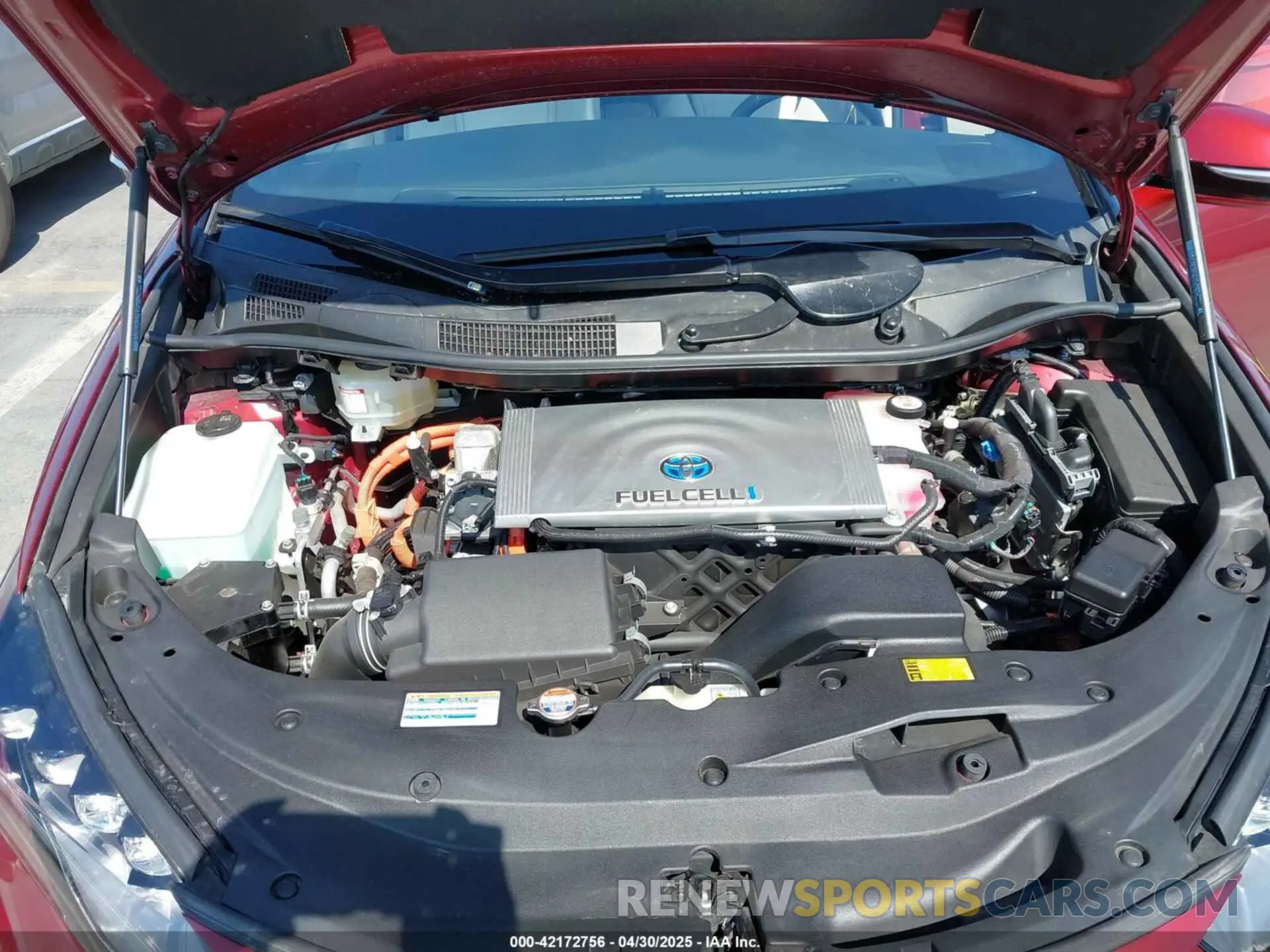 10 Photograph of a damaged car JTDBVRBD3KA007083 TOYOTA MIRAI 2019