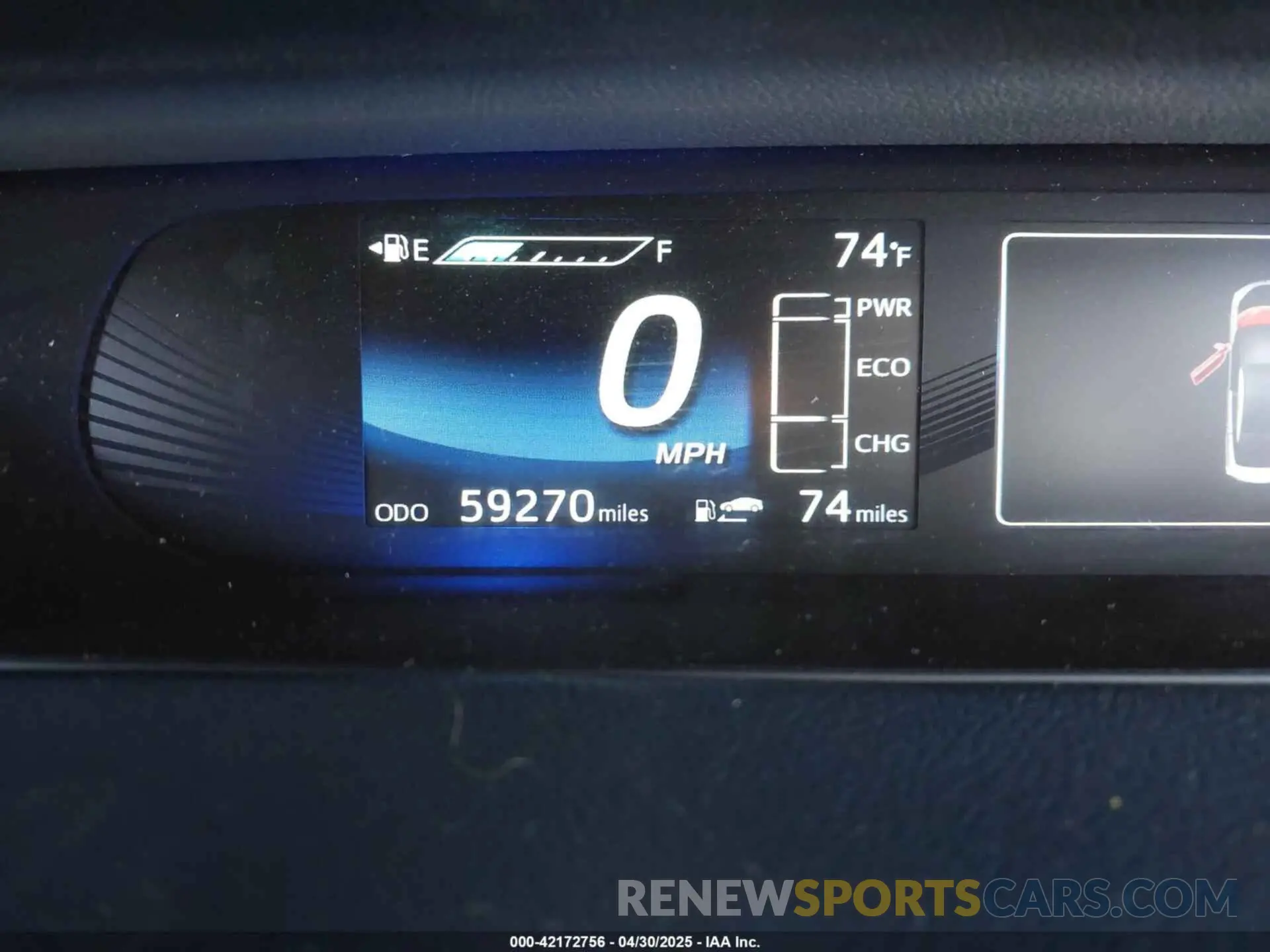 15 Photograph of a damaged car JTDBVRBD3KA007083 TOYOTA MIRAI 2019