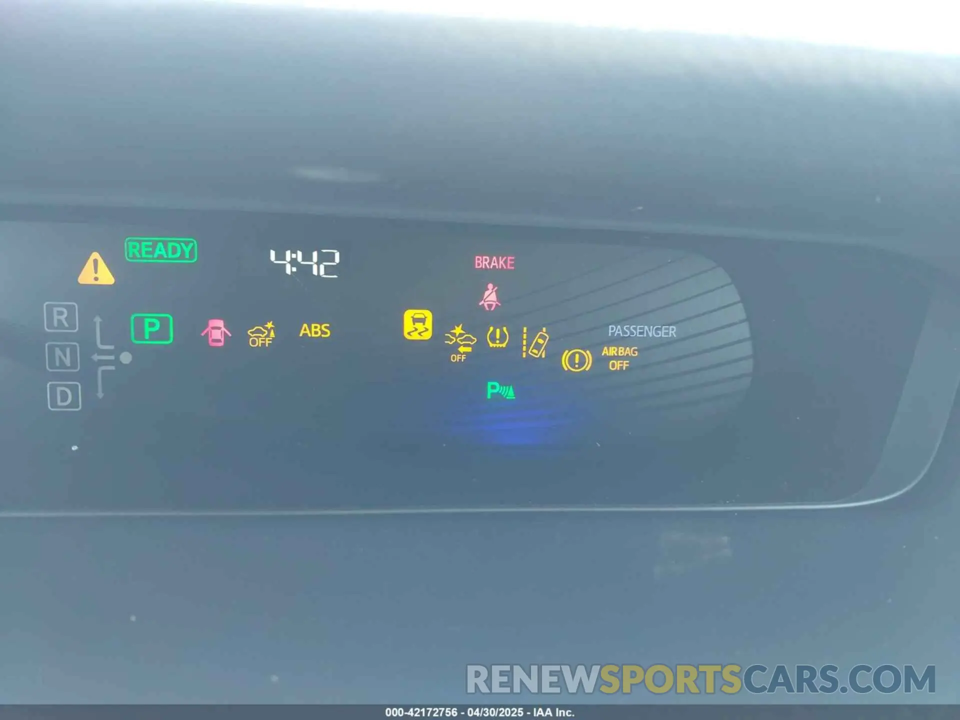 7 Photograph of a damaged car JTDBVRBD3KA007083 TOYOTA MIRAI 2019