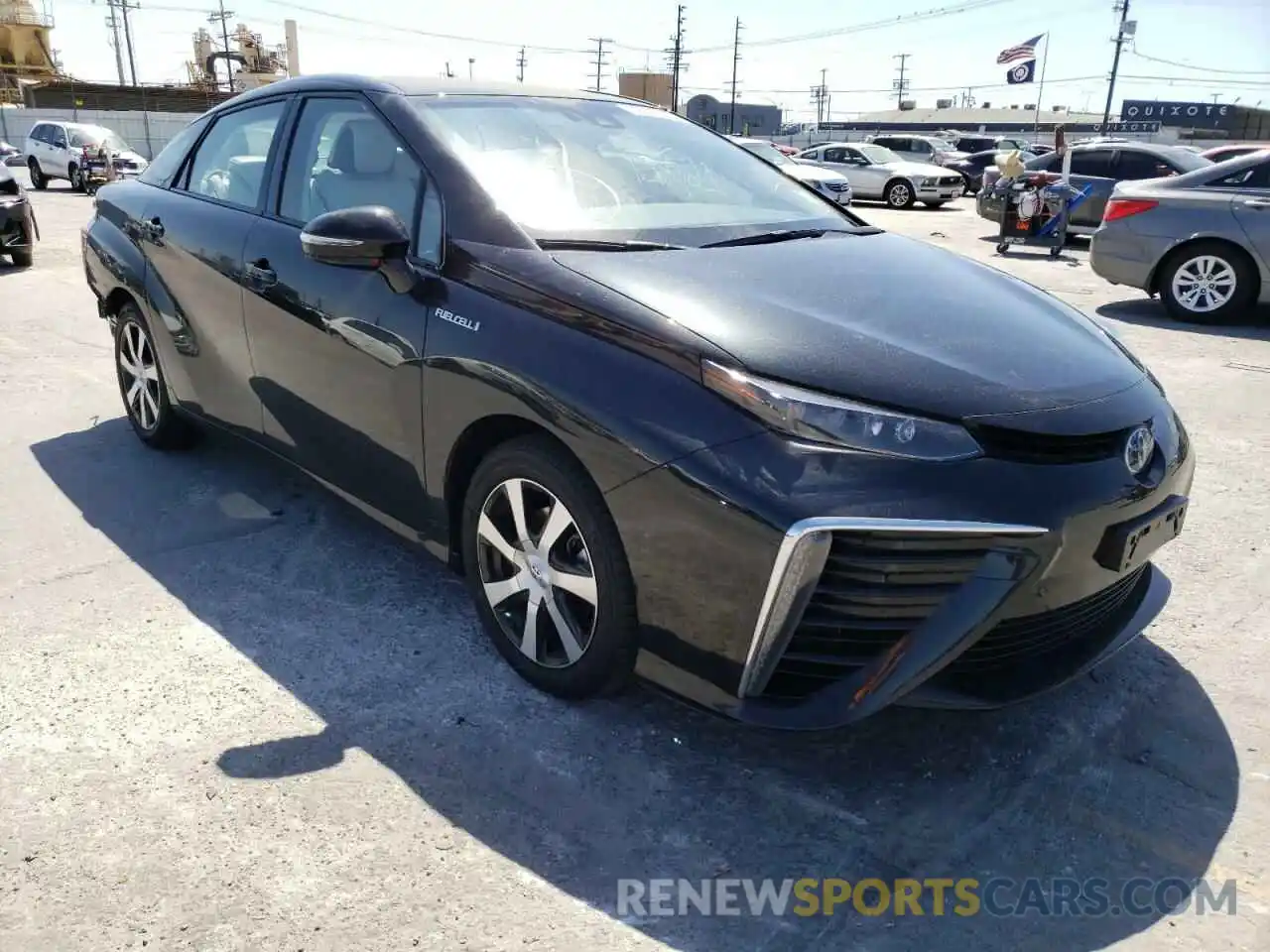 1 Photograph of a damaged car JTDBVRBD3KA007486 TOYOTA MIRAI 2019