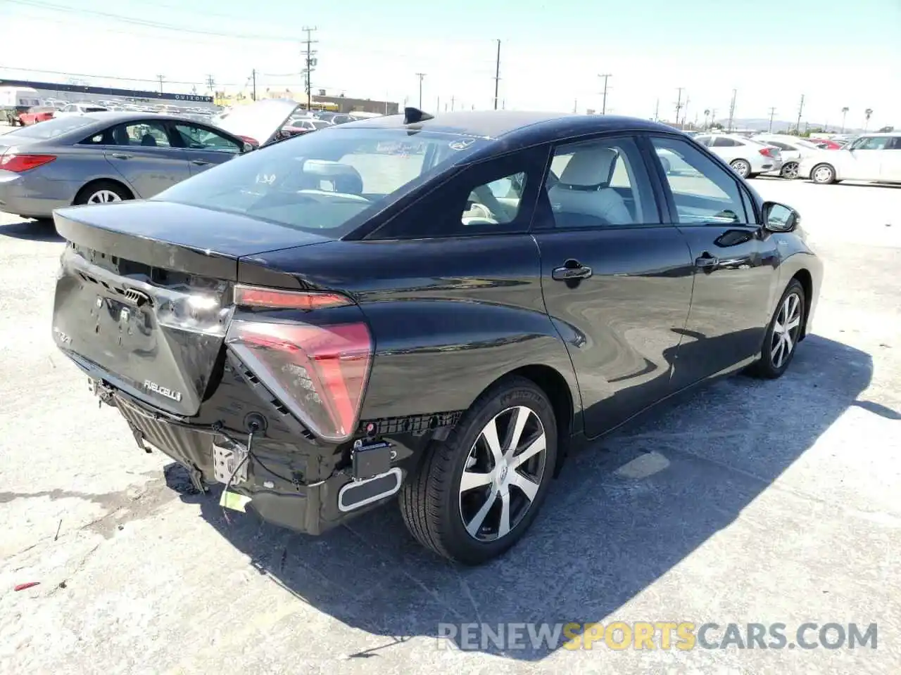 4 Photograph of a damaged car JTDBVRBD3KA007486 TOYOTA MIRAI 2019