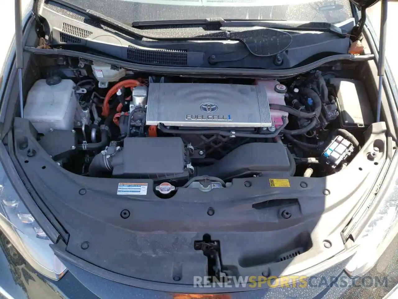 7 Photograph of a damaged car JTDBVRBD3KA007486 TOYOTA MIRAI 2019