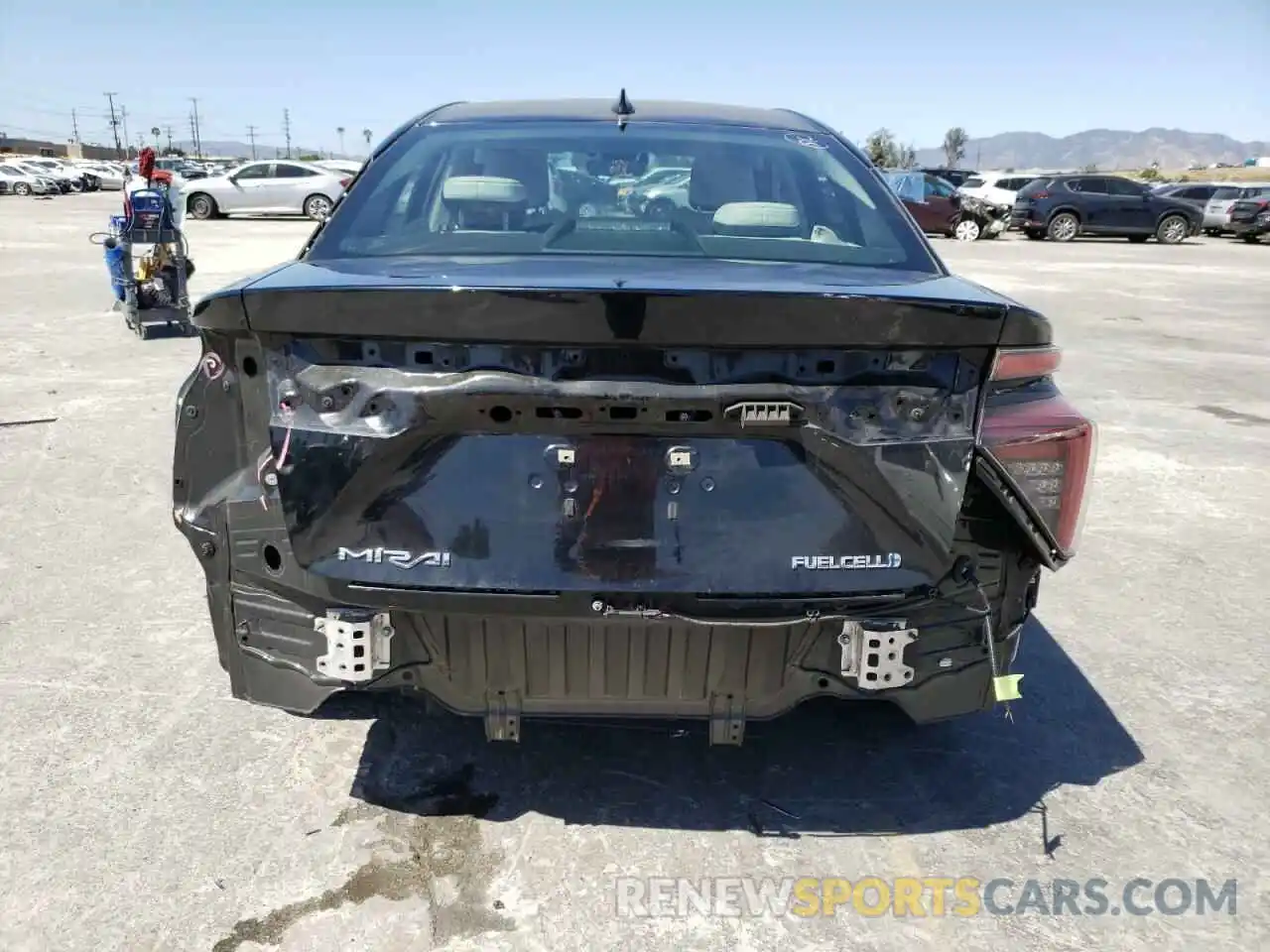 9 Photograph of a damaged car JTDBVRBD3KA007486 TOYOTA MIRAI 2019