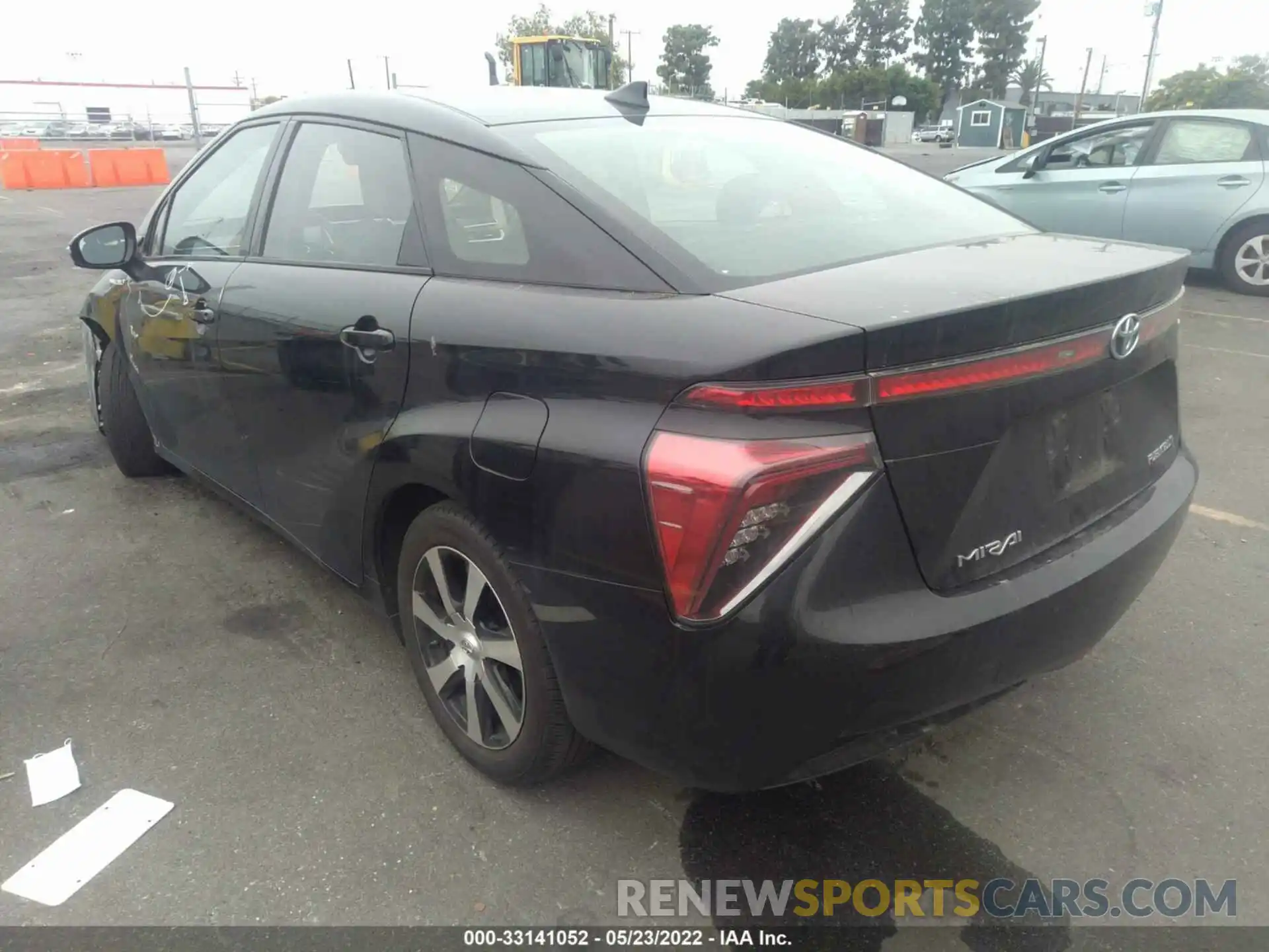 3 Photograph of a damaged car JTDBVRBD4KA006122 TOYOTA MIRAI 2019