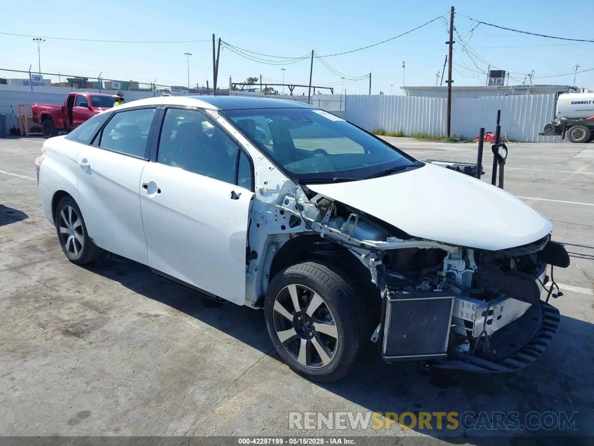 1 Photograph of a damaged car JTDBVRBD4KA006749 TOYOTA MIRAI 2019