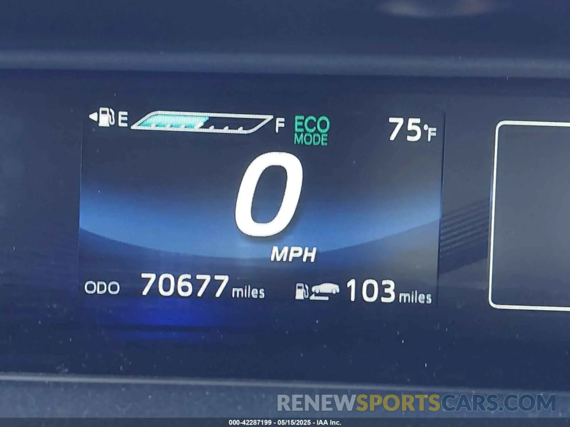 16 Photograph of a damaged car JTDBVRBD4KA006749 TOYOTA MIRAI 2019