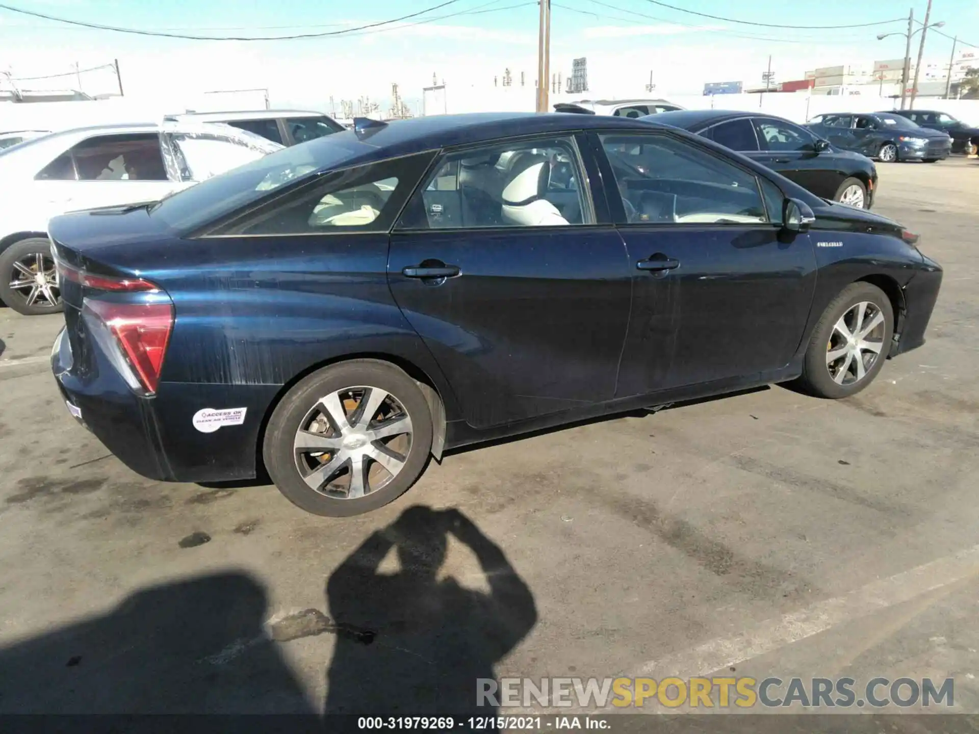 4 Photograph of a damaged car JTDBVRBD5KA005612 TOYOTA MIRAI 2019