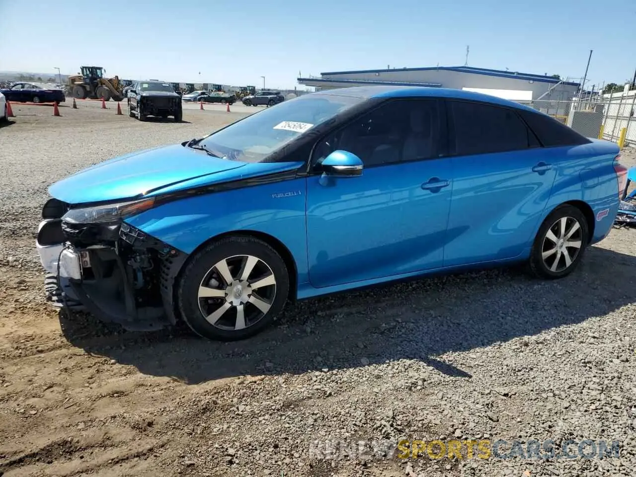 1 Photograph of a damaged car JTDBVRBD5KA005917 TOYOTA MIRAI 2019