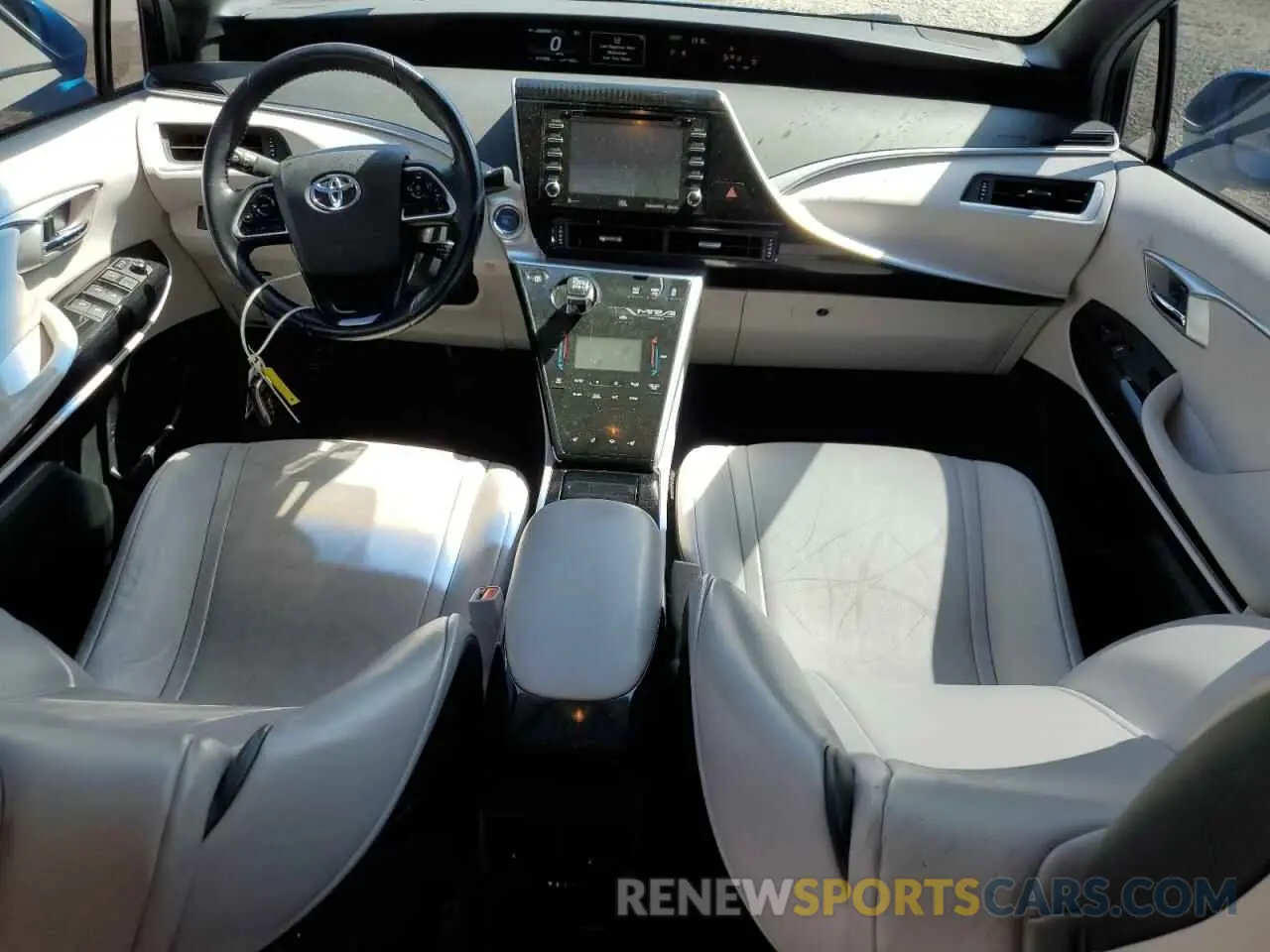 8 Photograph of a damaged car JTDBVRBD5KA005917 TOYOTA MIRAI 2019