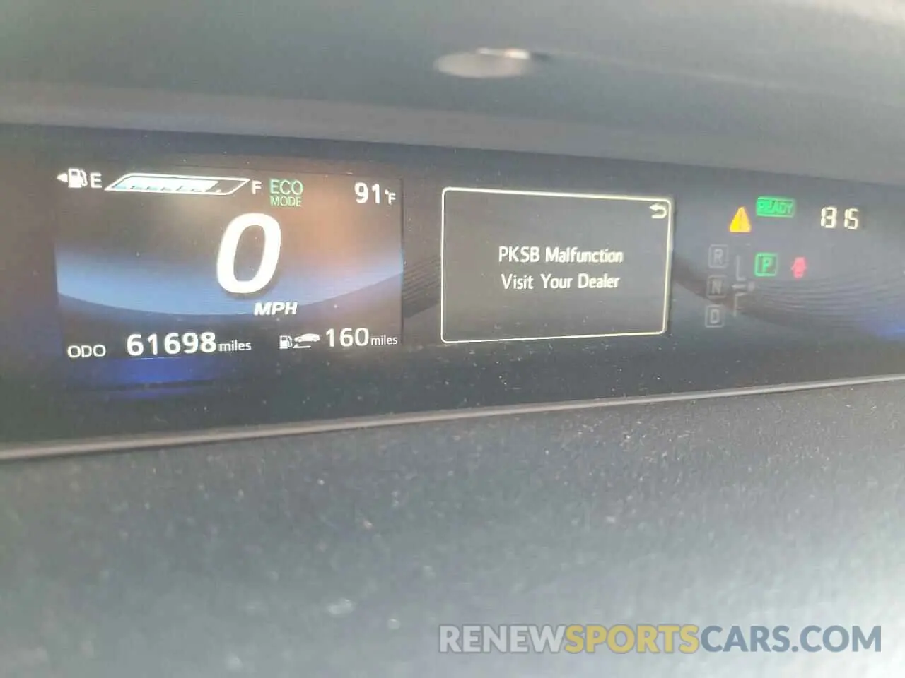 9 Photograph of a damaged car JTDBVRBD5KA005917 TOYOTA MIRAI 2019