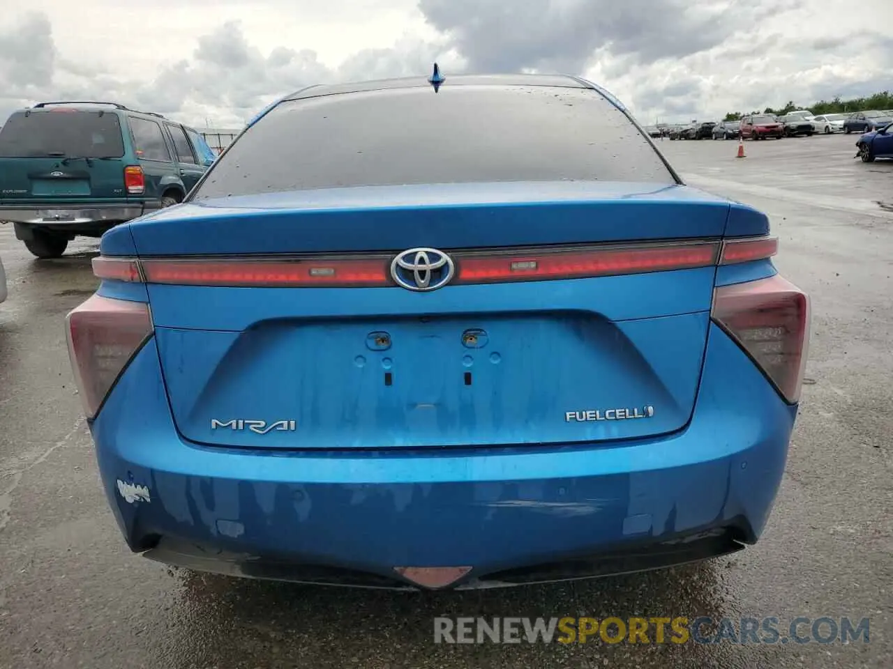 6 Photograph of a damaged car JTDBVRBD5KA005982 TOYOTA MIRAI 2019